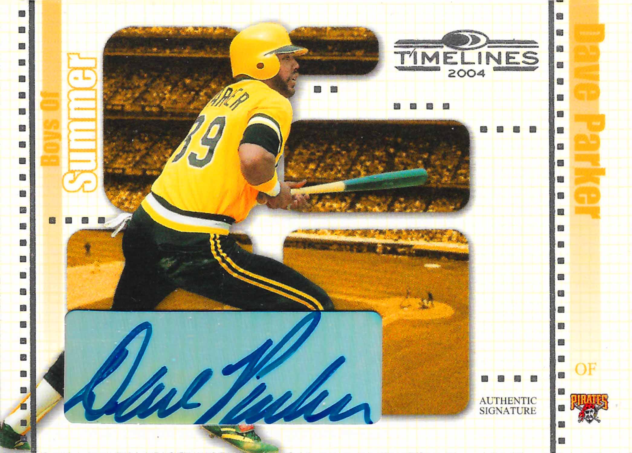 2004 Donruss Timelines Boys of Summer Autograph
