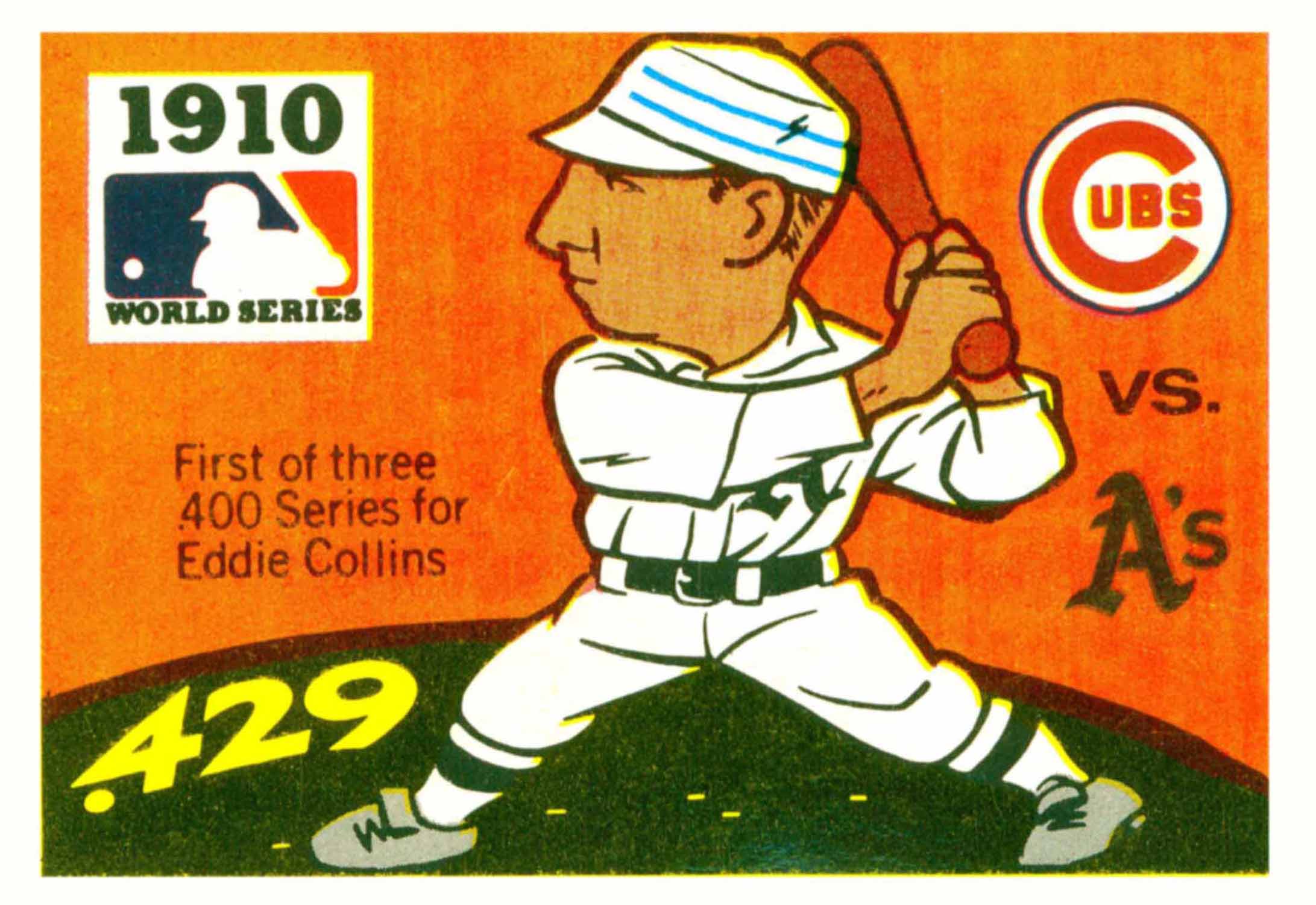 1971 Fleer Laughlin World Series Black Backs
