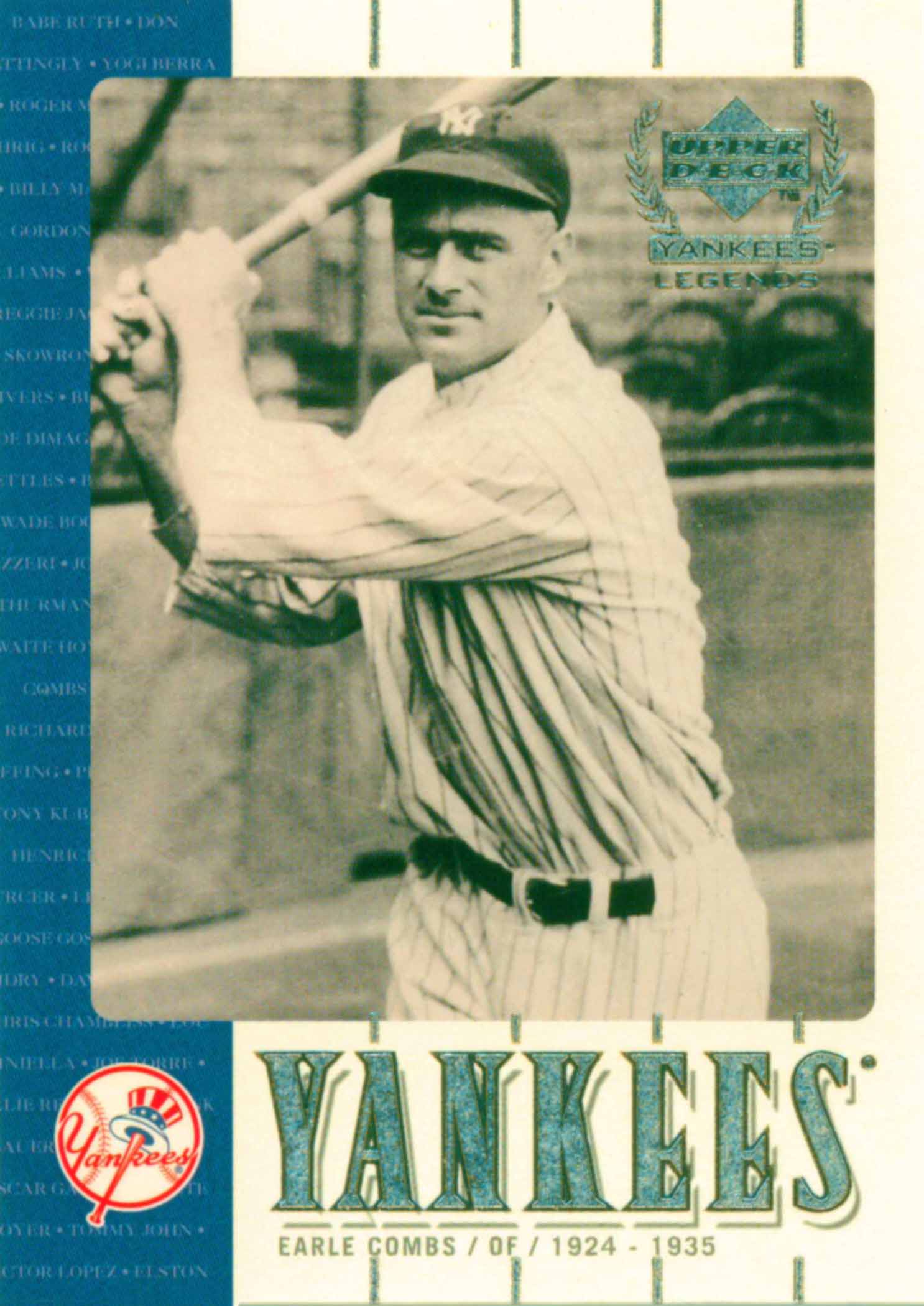 2000 Upper Deck Yankees Legends