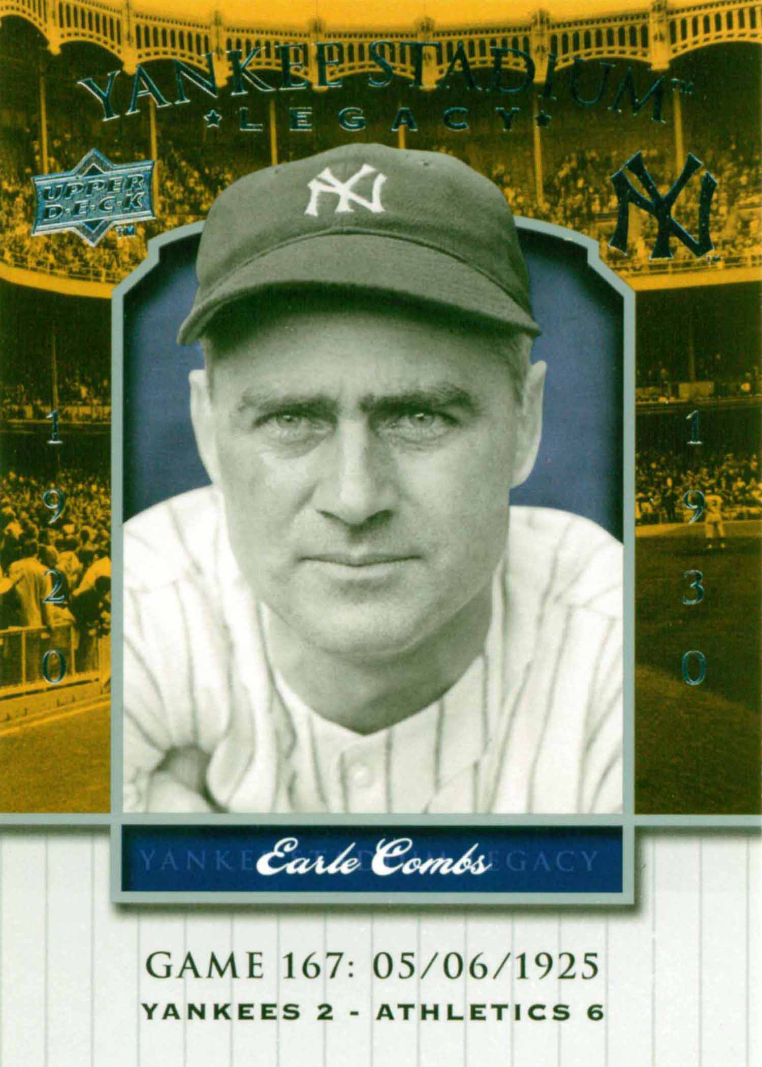 2008 Upper Deck Yankee Stadium Legacy Collection