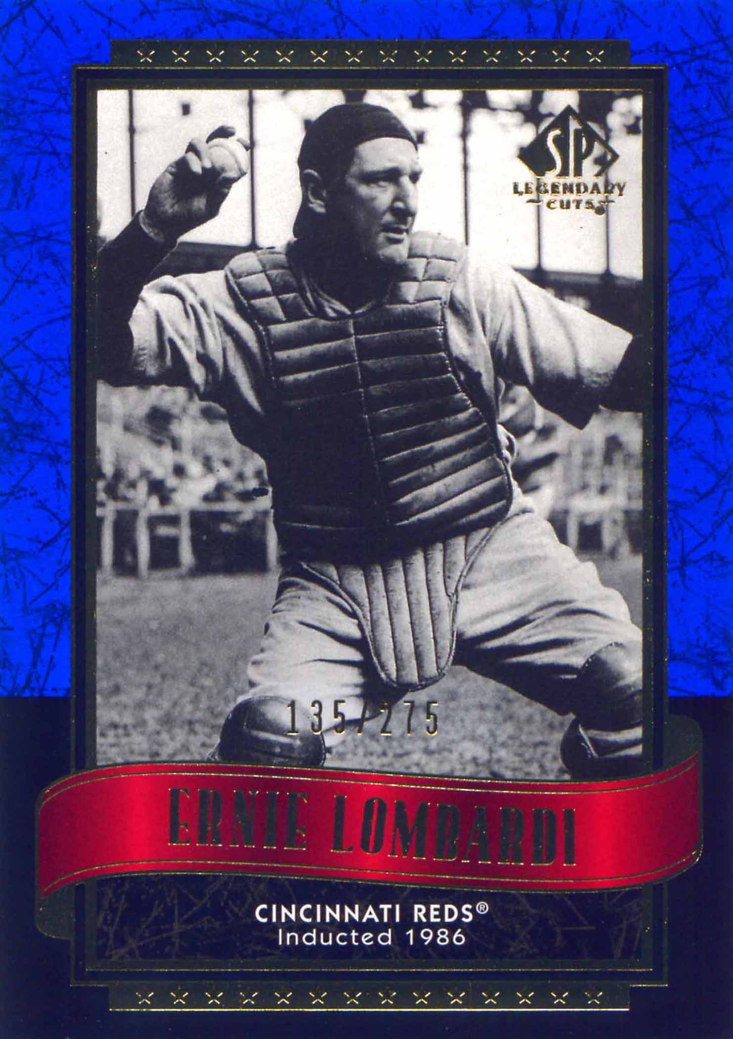 2003 SP Legendary Cuts Blue