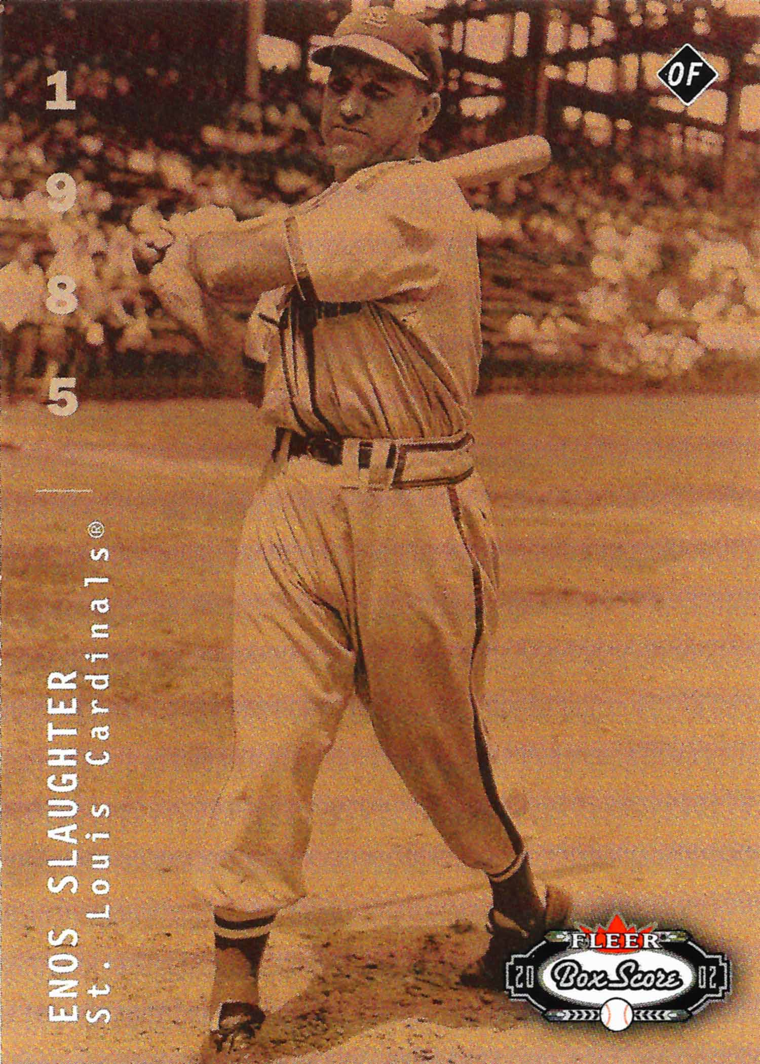 2002 Fleer Box Score Cooperstown