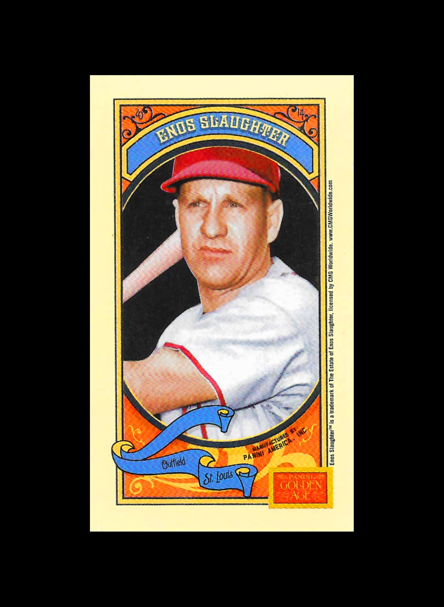 2014 Panini Golden Age Mini Hindu Brown Back