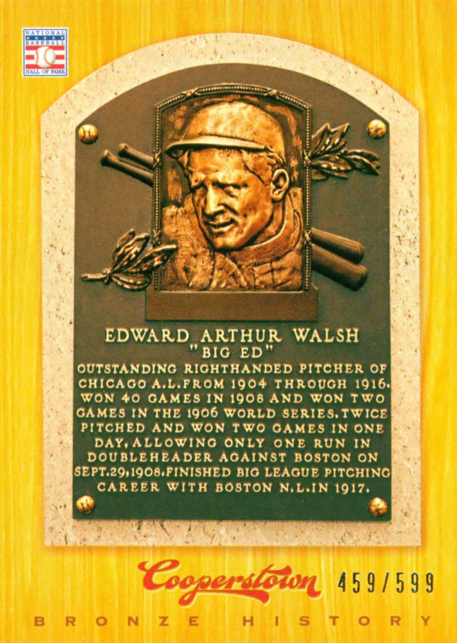 2012 Panini Cooperstown Bronze History