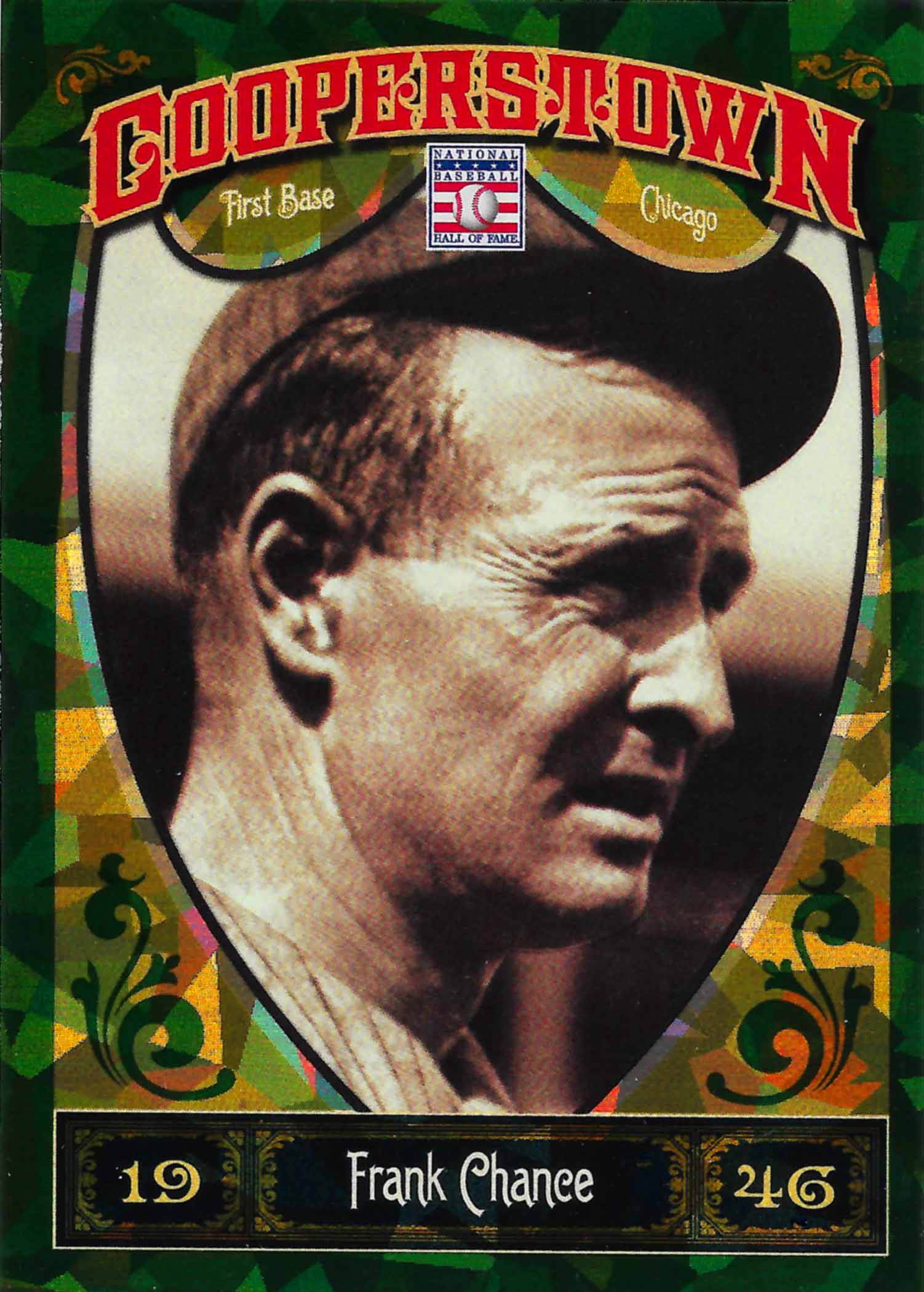 2013 Panini Cooperstown Green Crystal