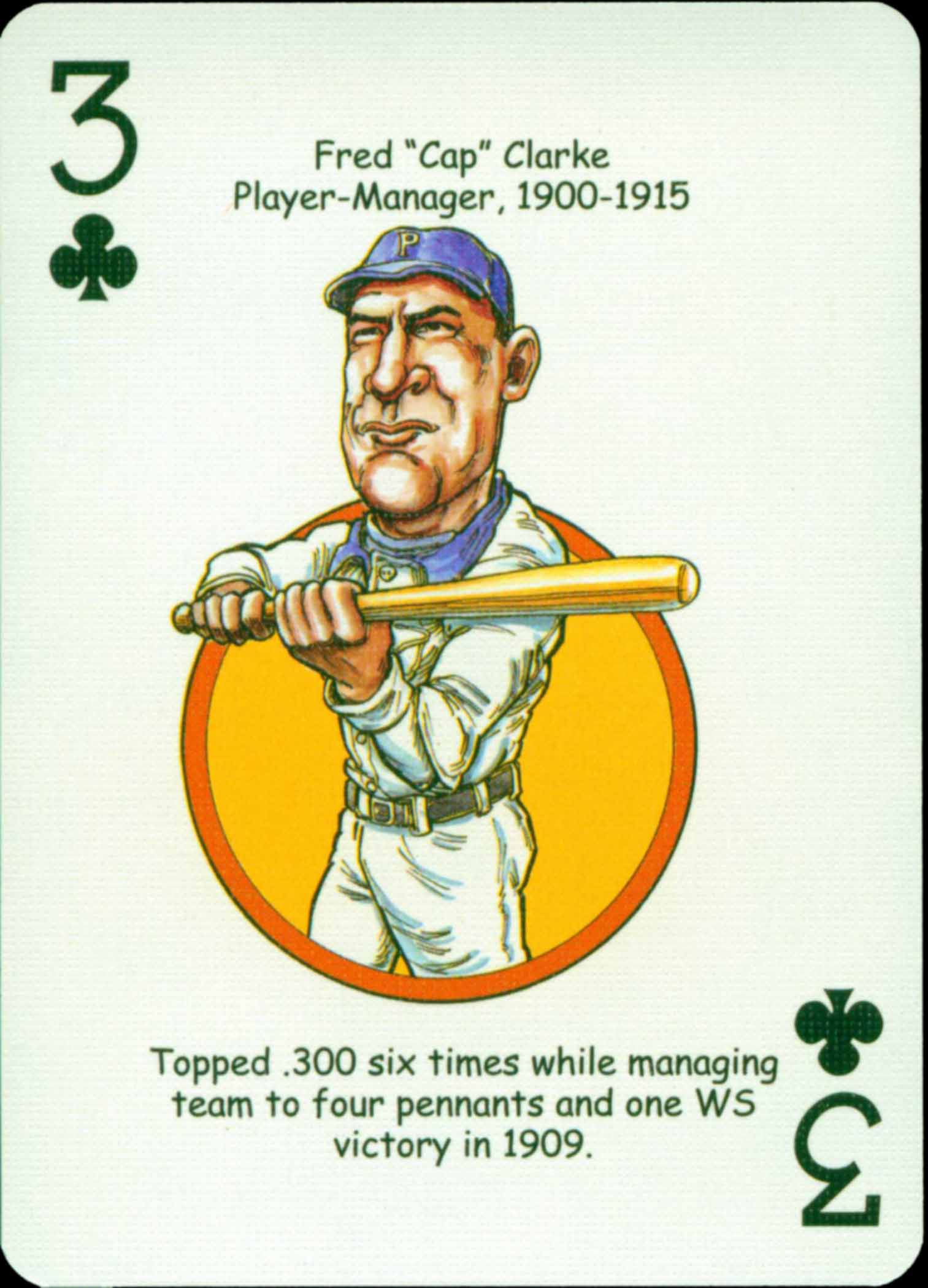 2006 Hero Decks Playing Cards Pittsburgh Baseball Heroes