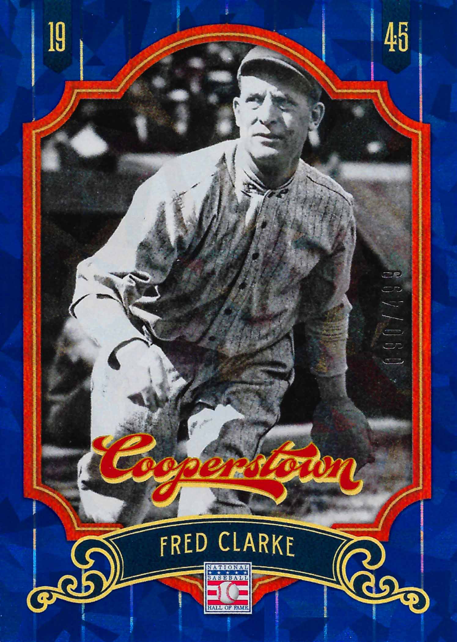 2012 Panini Cooperstown Crystal Collection Blue