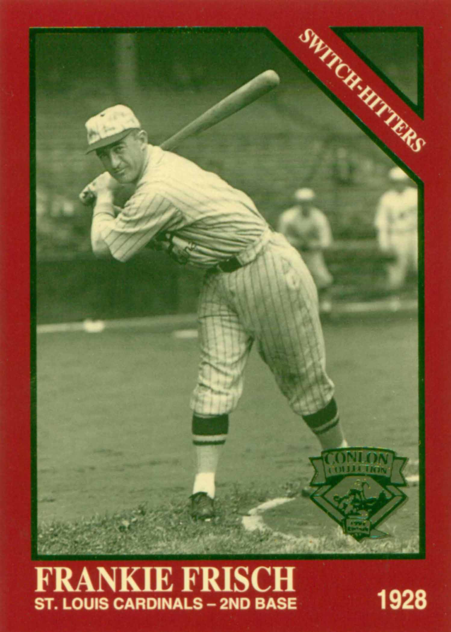 1994 Conlon The Sporting News Burgundy