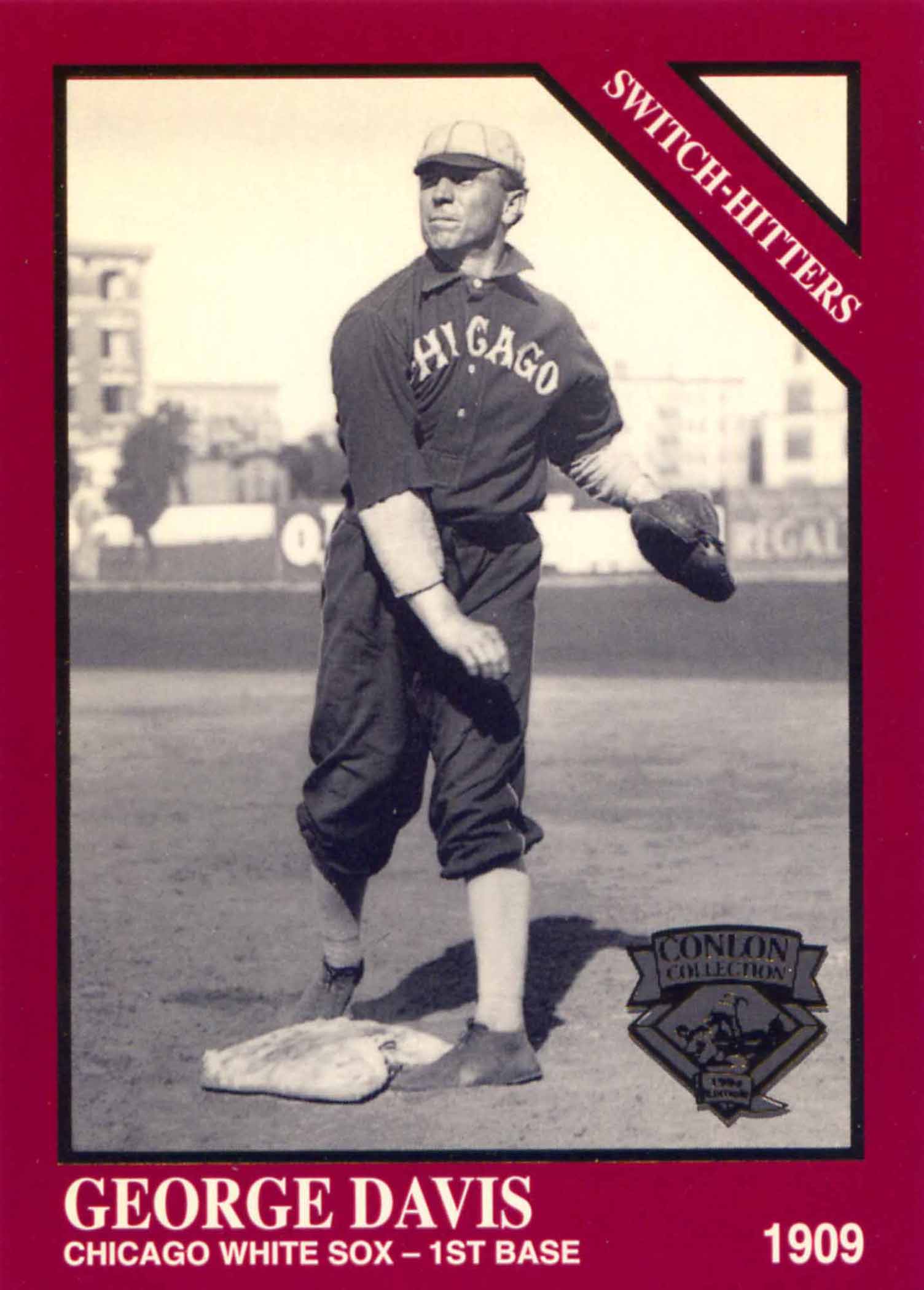 1994 Conlon The Sporting News Burgundy