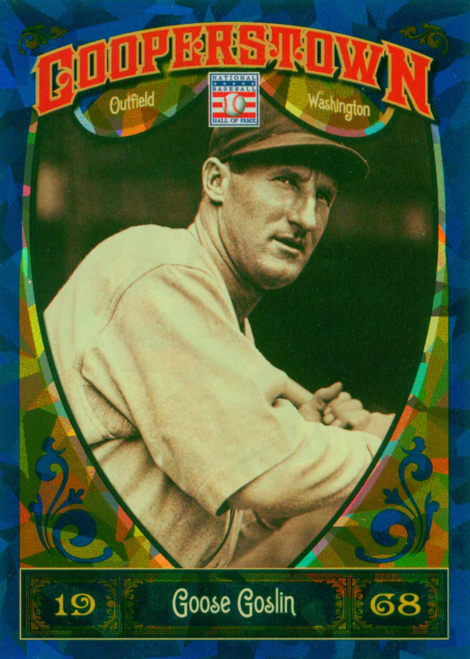 2013 Panini Cooperstown Blue Crystal