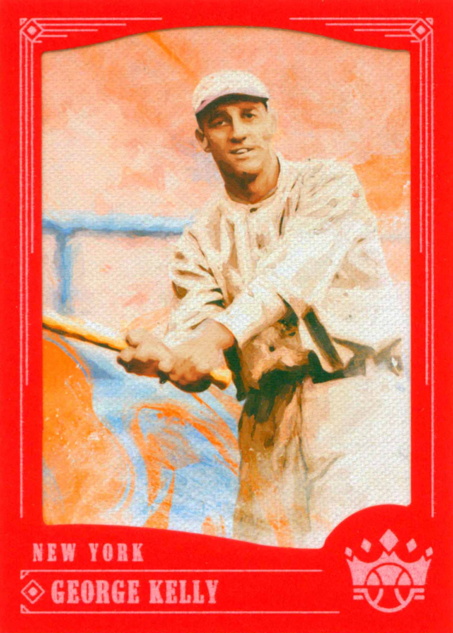 2018 Diamond Kings Red Frame