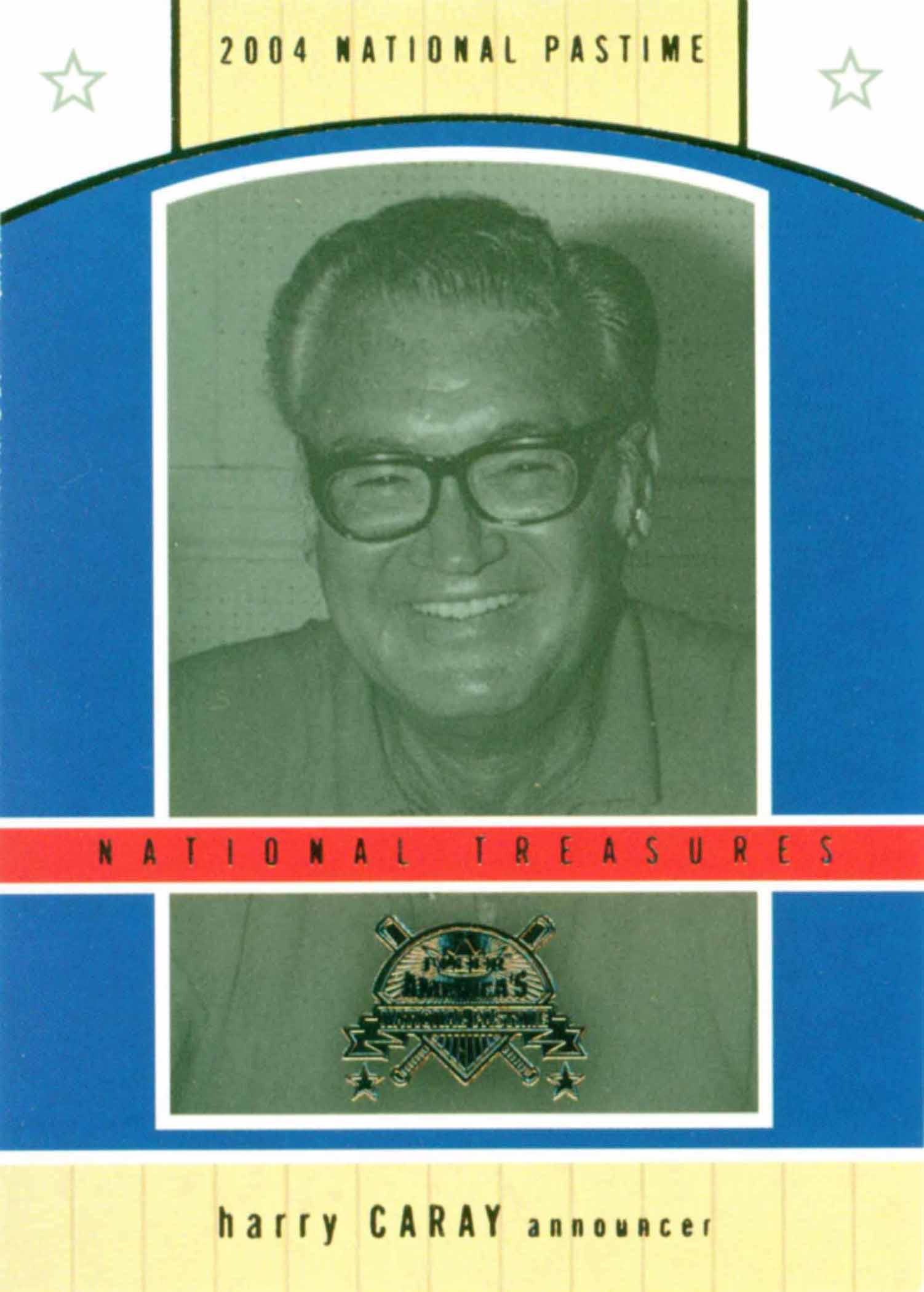 2004 National Pastime National Treasures