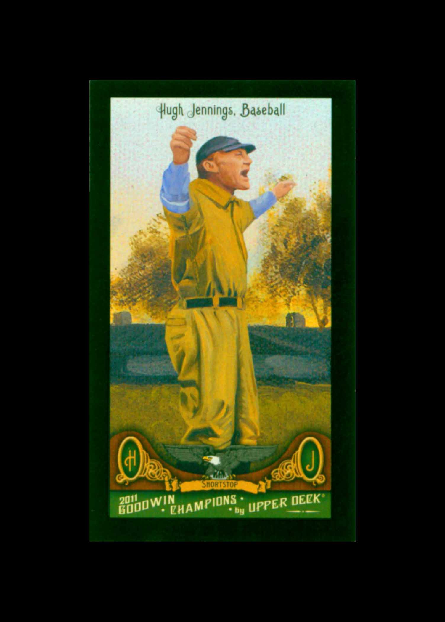 2011 Upper Deck Goodwin Champions Mini Black