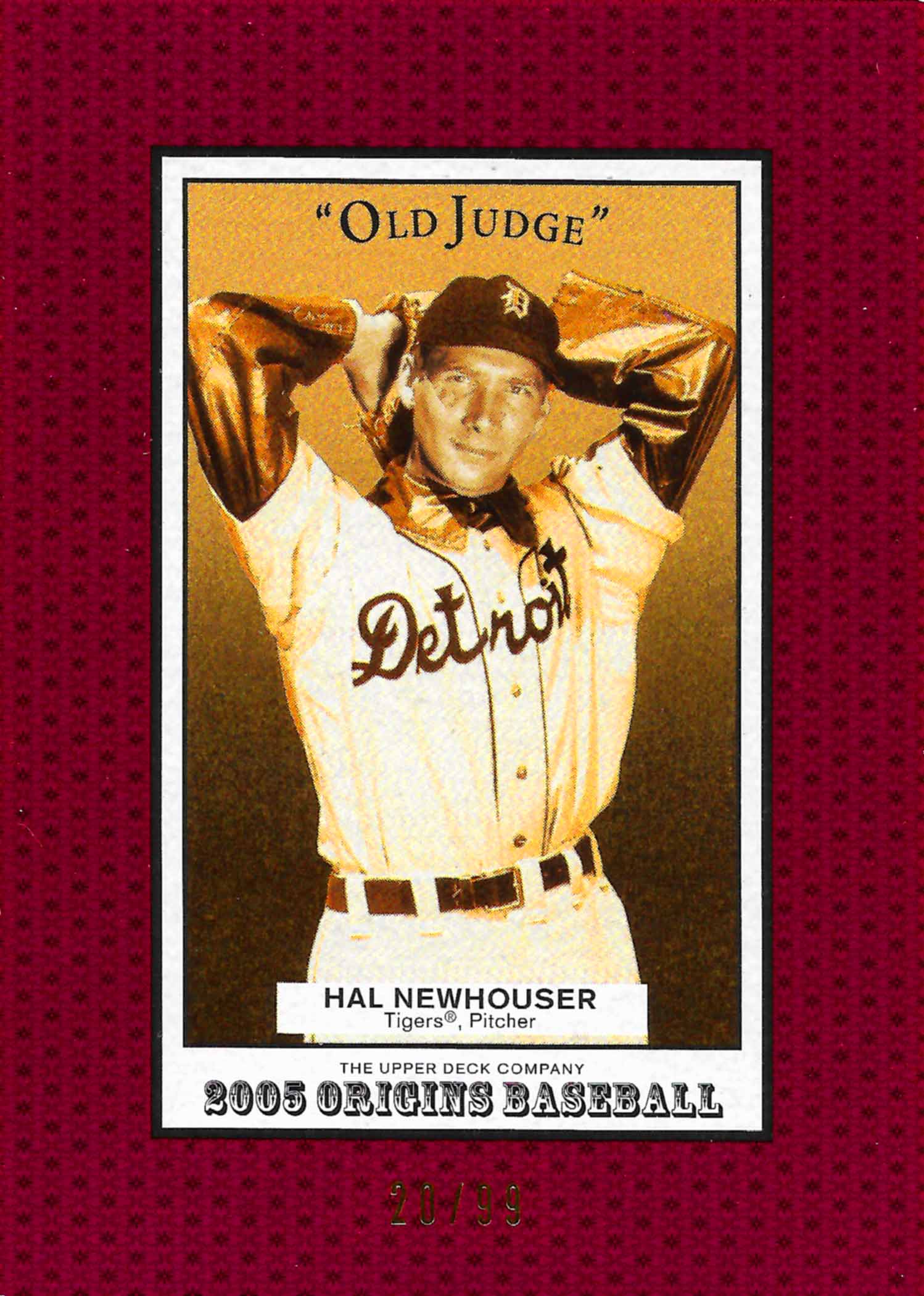 2005 Origins Old Judge Red