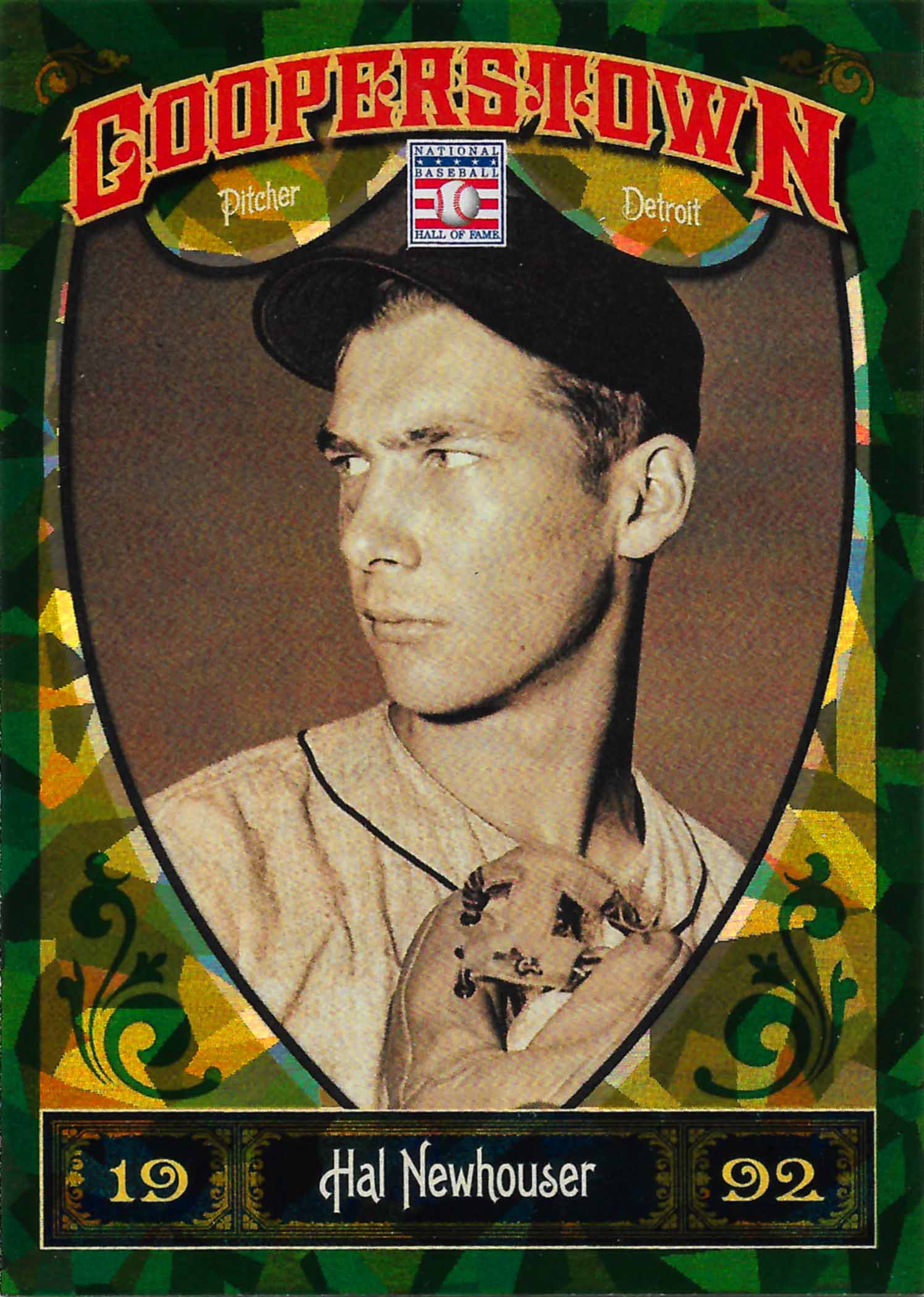 2013 Panini Cooperstown Green Crystal