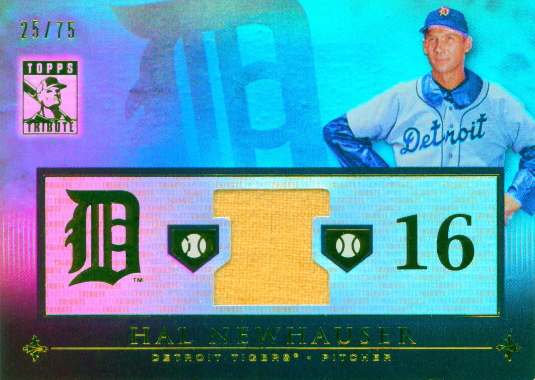 2010 Topps Tribute Relics Blue