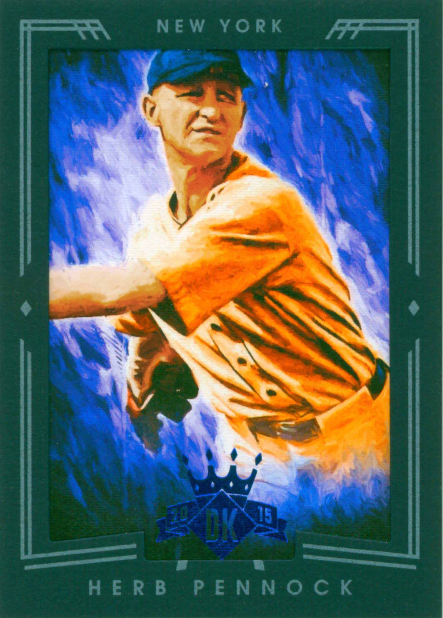 2015 Diamond Kings Framed Blue
