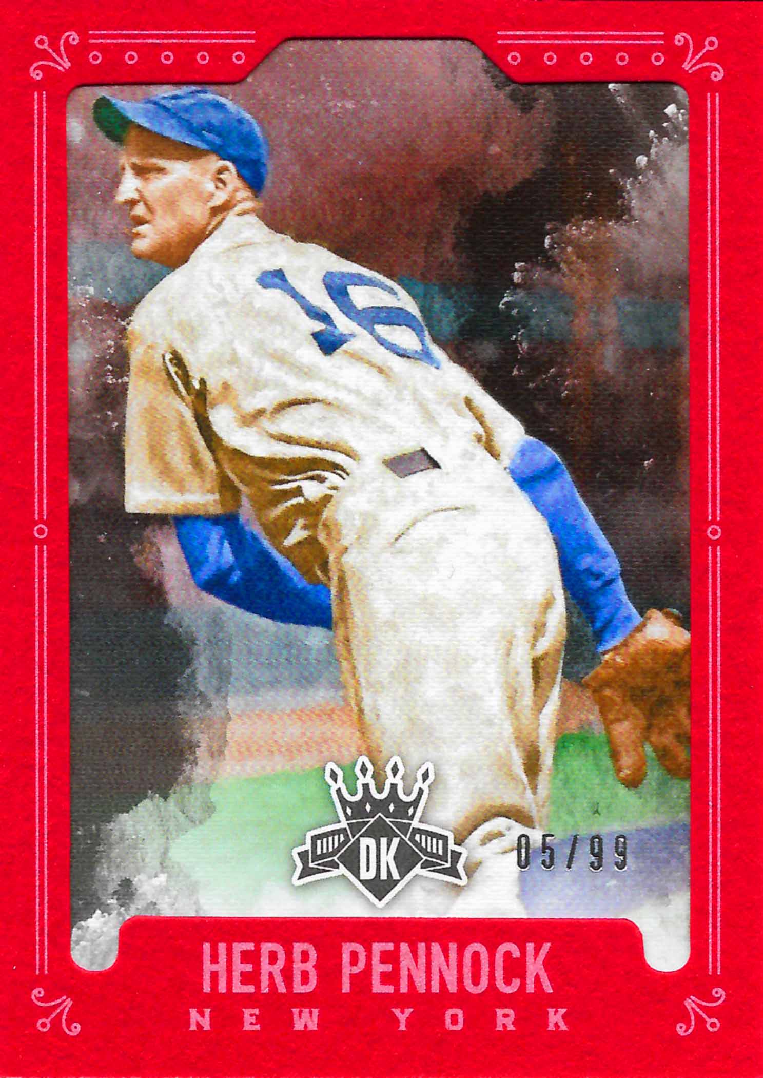 2017 Diamond Kings Framed Red