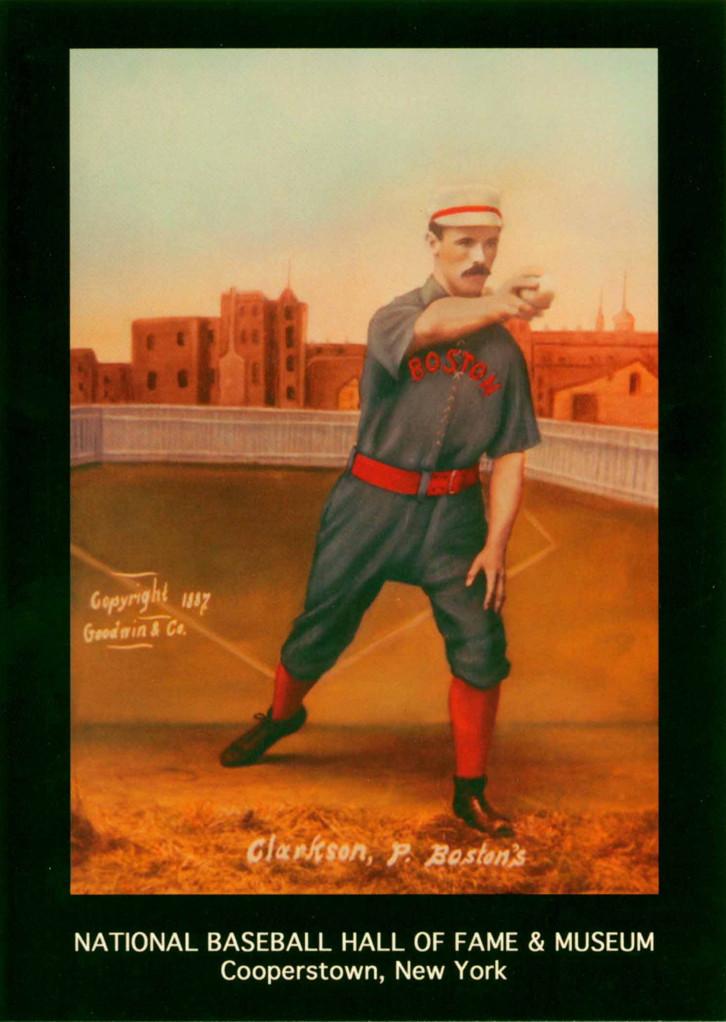 2001 Hall of Fame Postcards 19th Century Hall of Famers