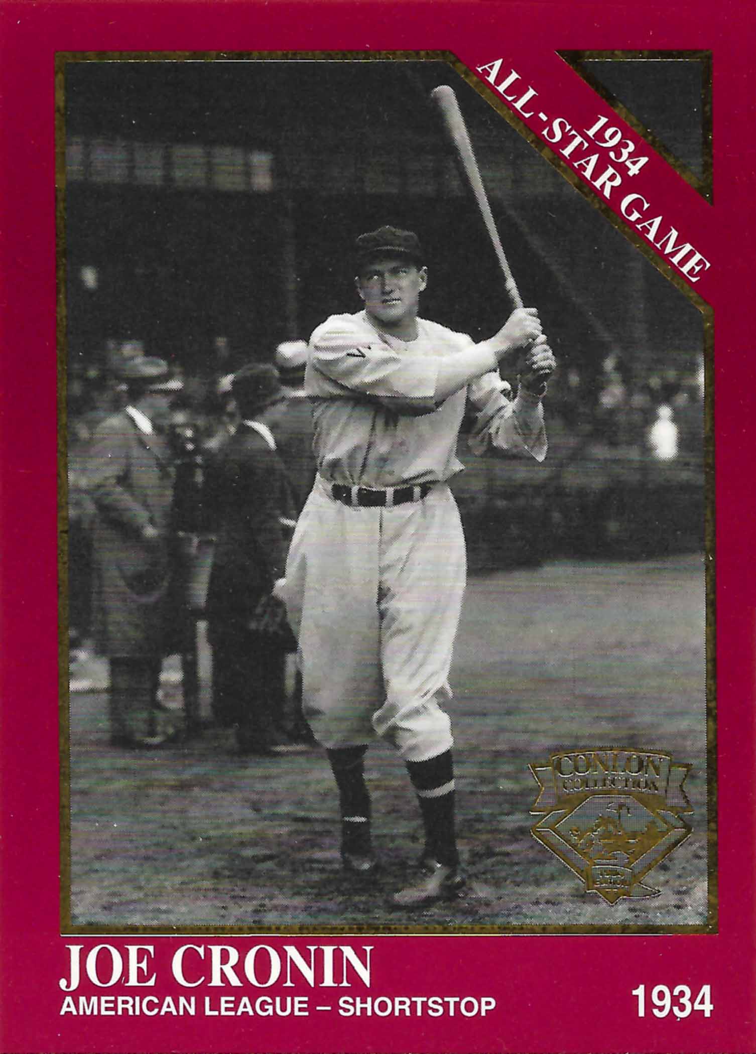 1994 Conlon The Sporting News Burgundy