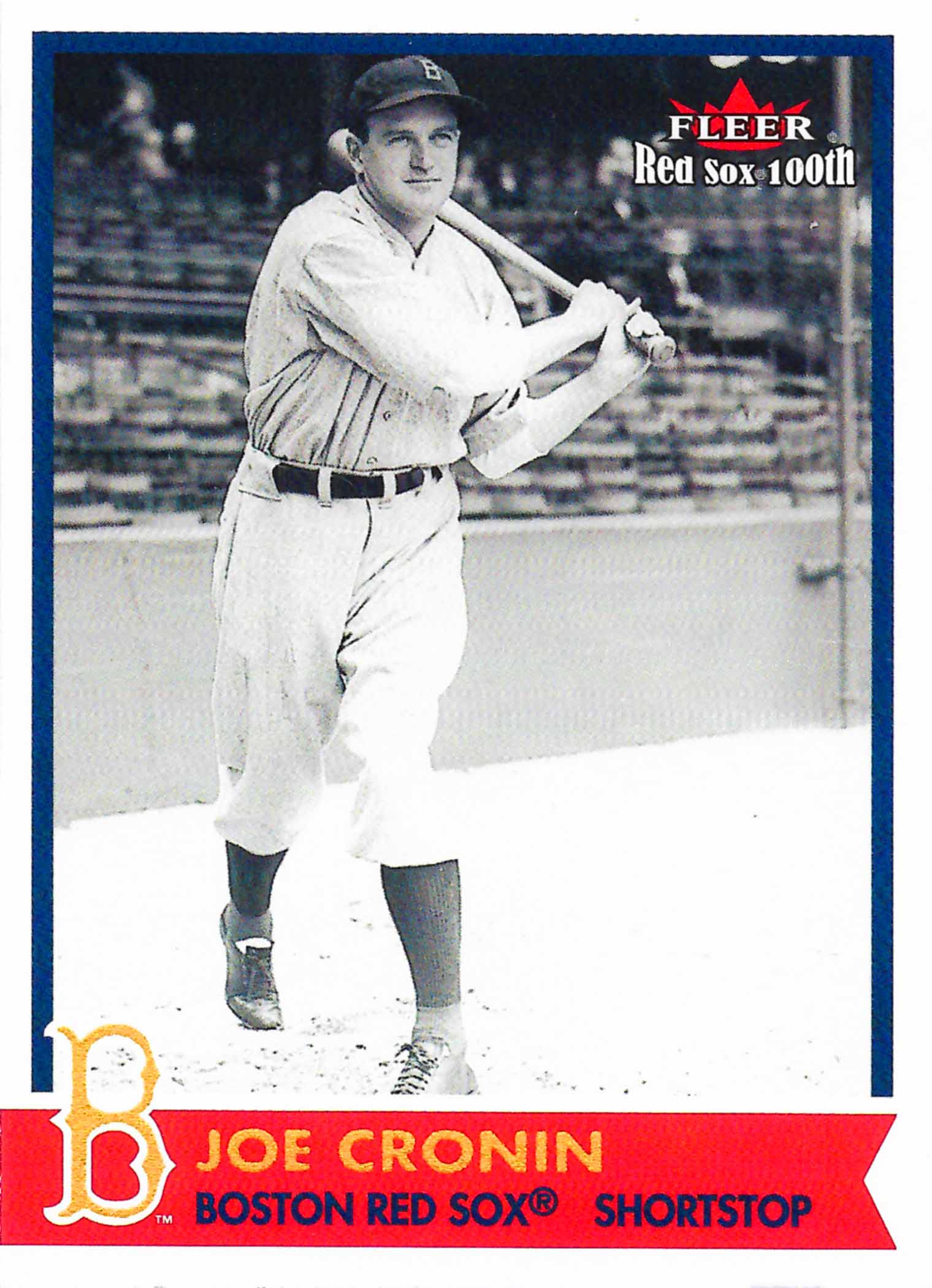 2001 Fleer Red Sox 100th