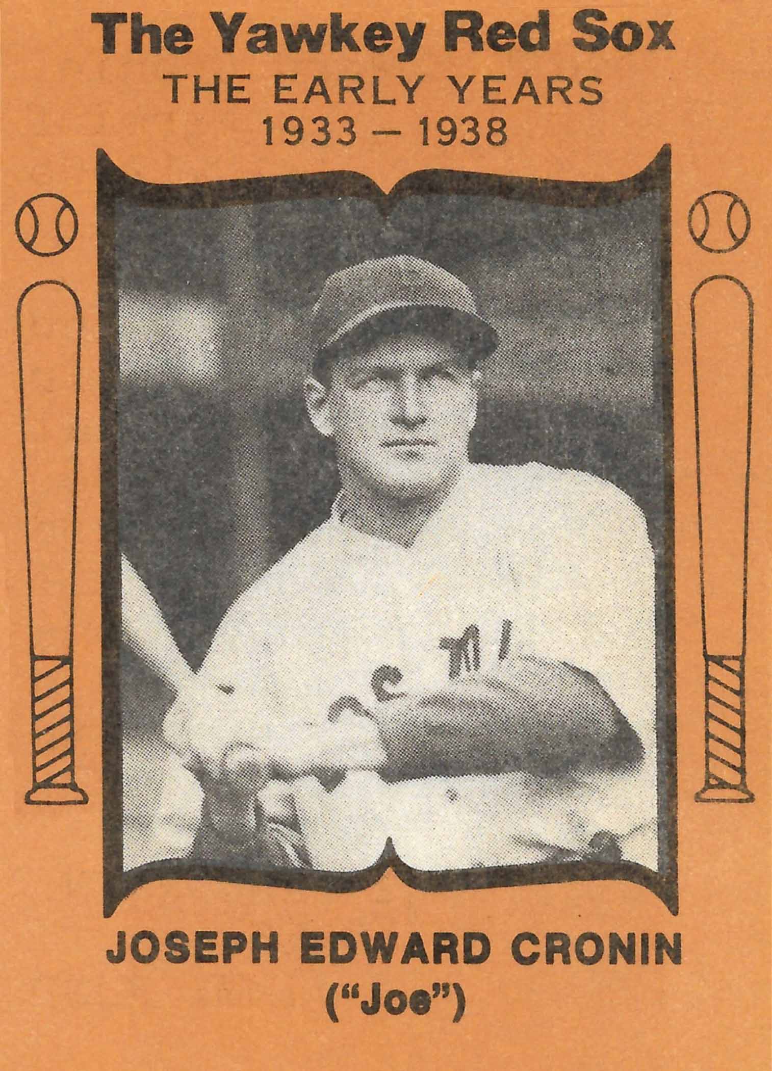 1972 Jimmy Fund Yawkey Red Sox Early Years
