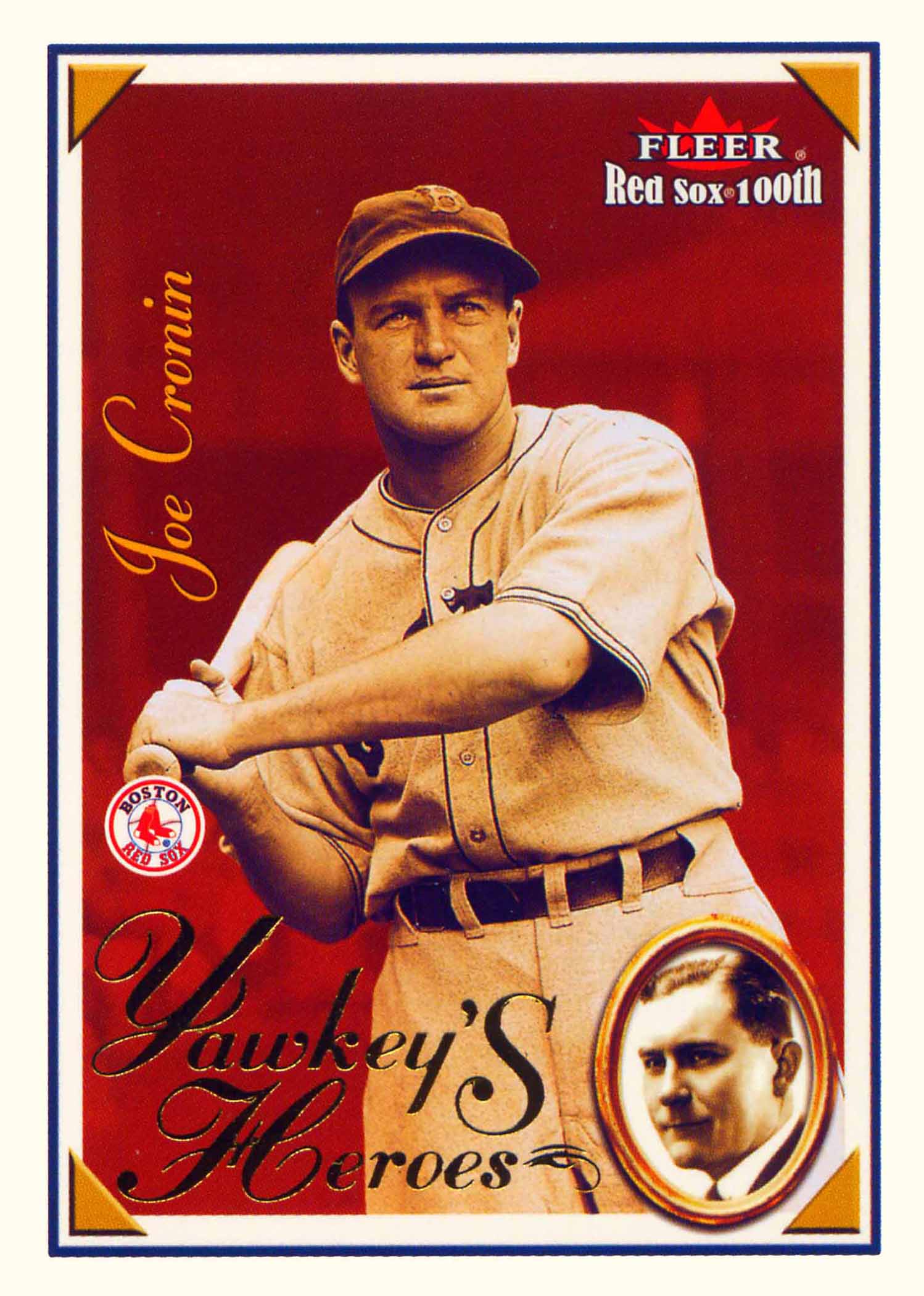 2001 Fleer Red Sox 100th Yawkey's Heroes