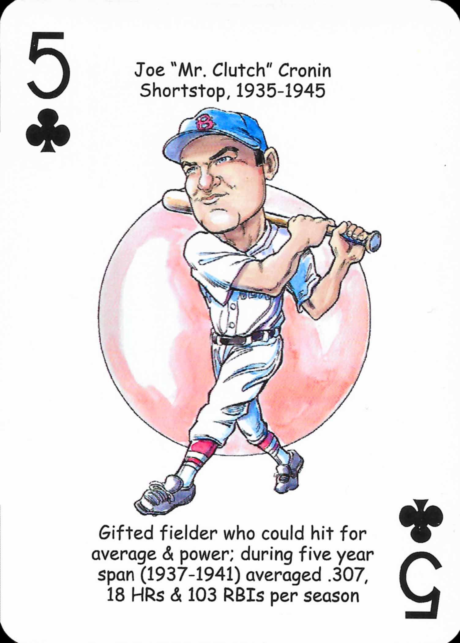 2011 Hero Decks Playing Cards Boston Baseball Heroes