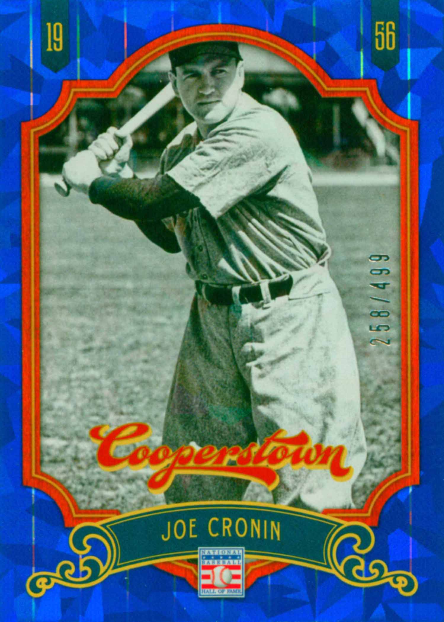 2012 Panini Cooperstown Crystal Collection Blue