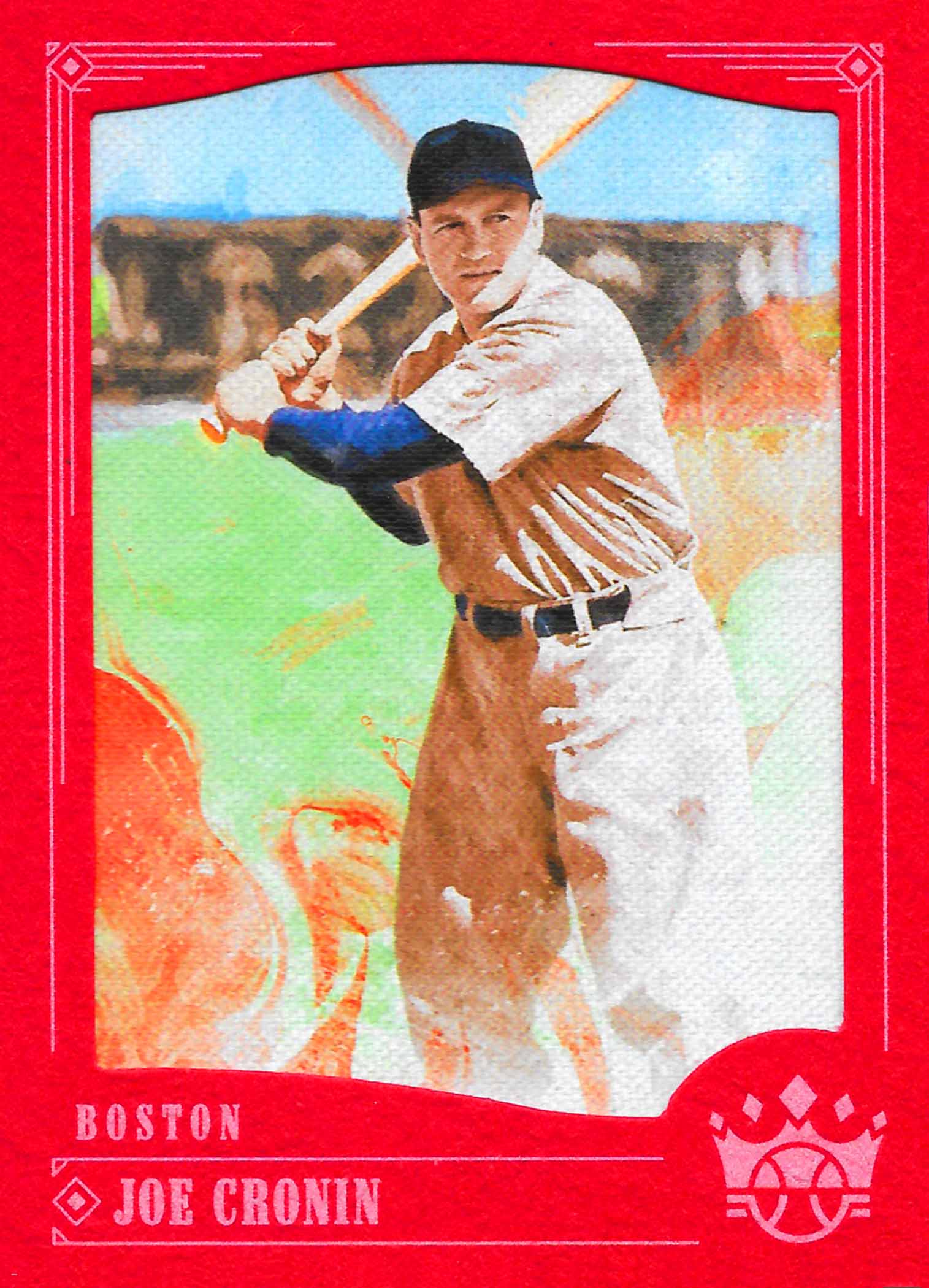 2018 Diamond Kings Red Frame