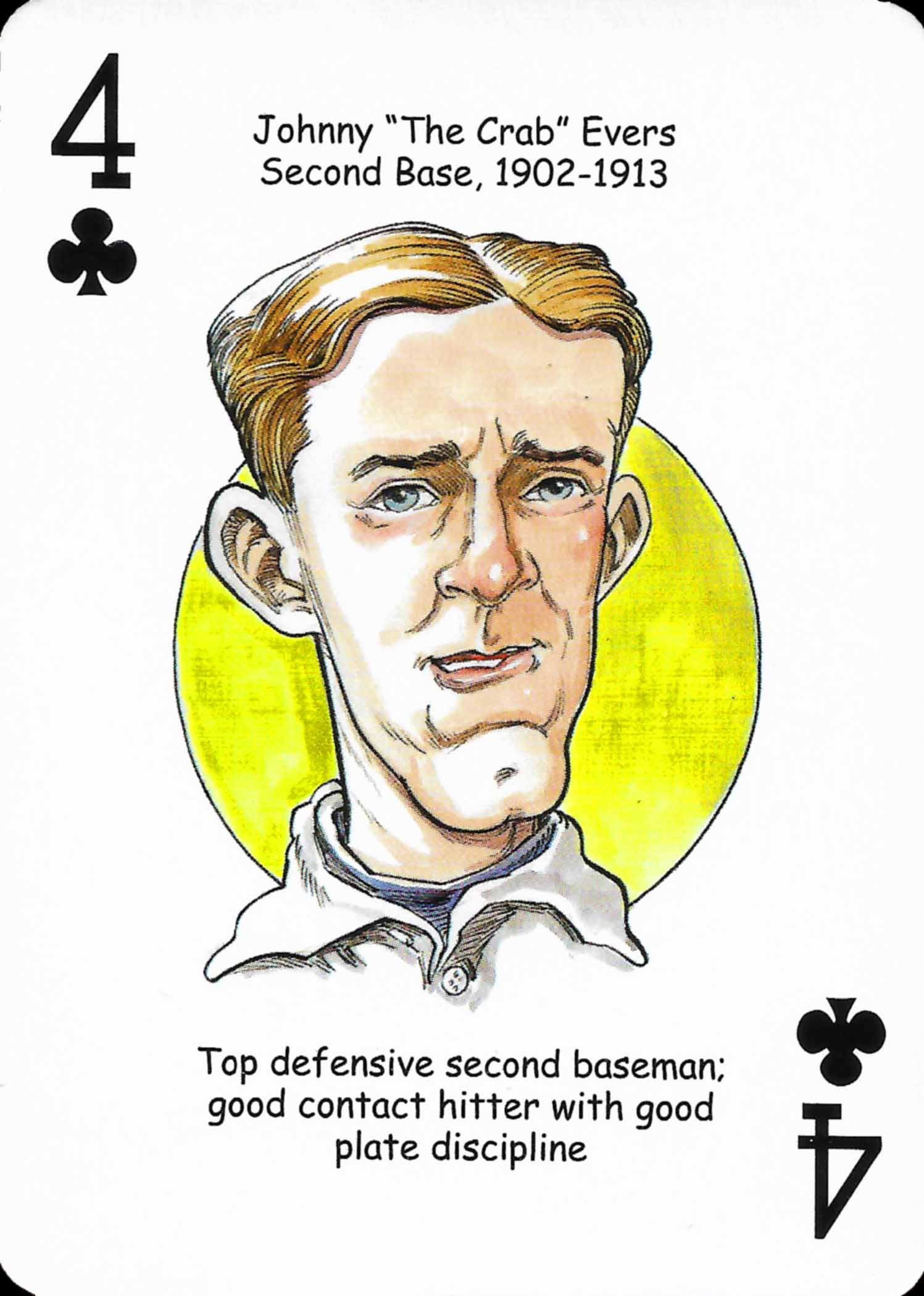 2006 Hero Decks Playing Cards Chicago Baseball Heroes