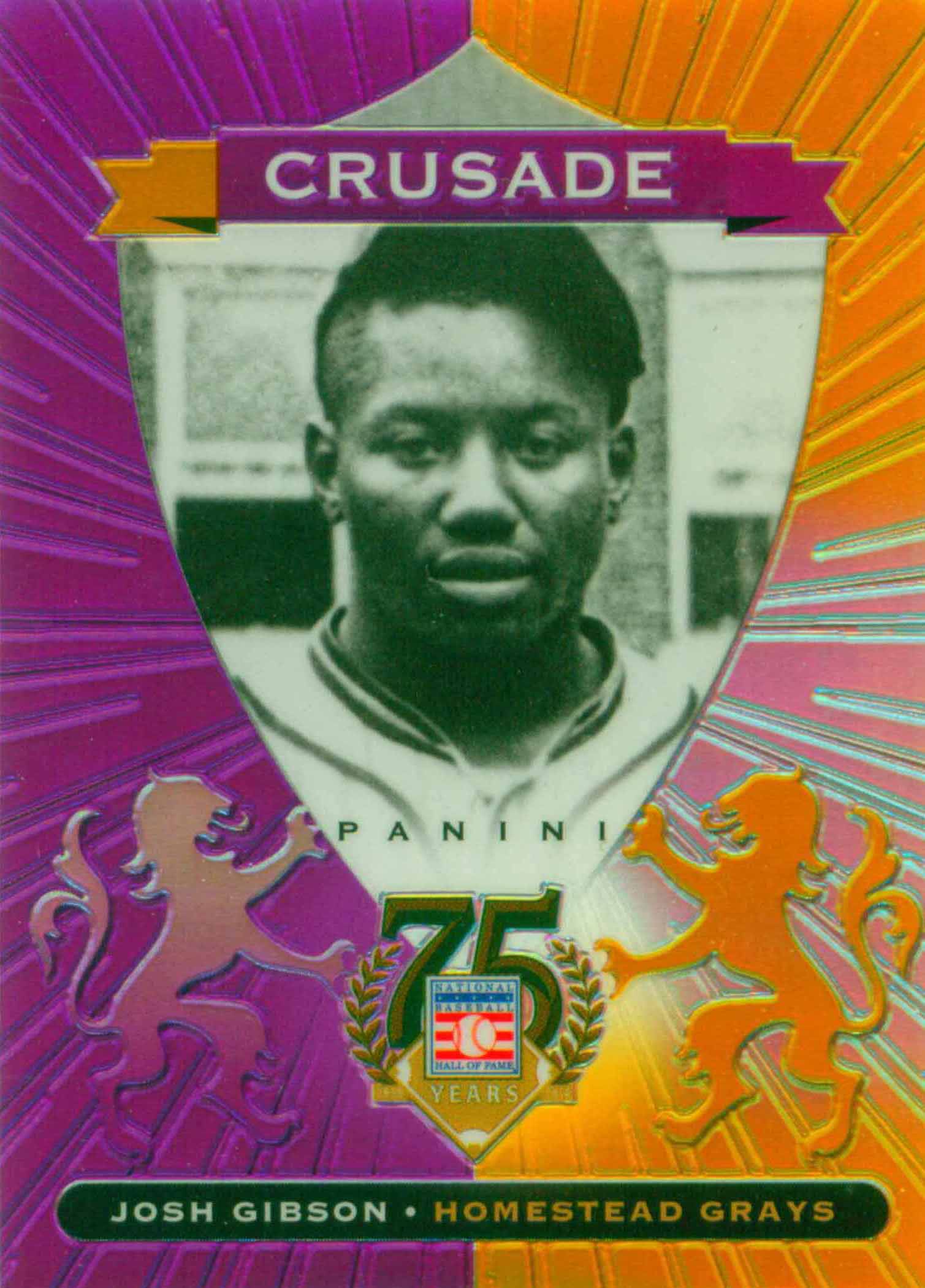 2014 Panini Hall of Fame Crusades Purple