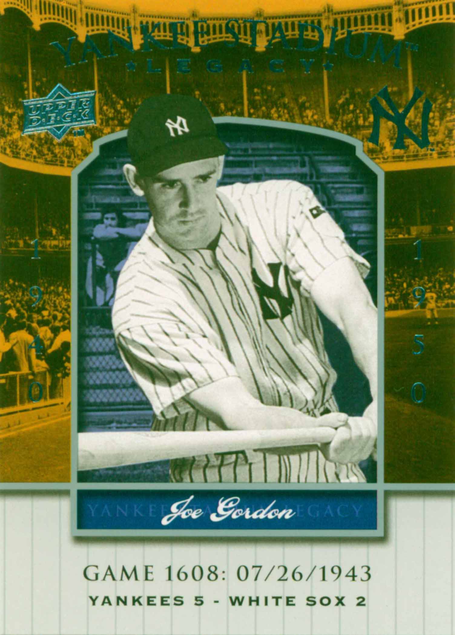 2008 Upper Deck Yankee Stadium Legacy Collection