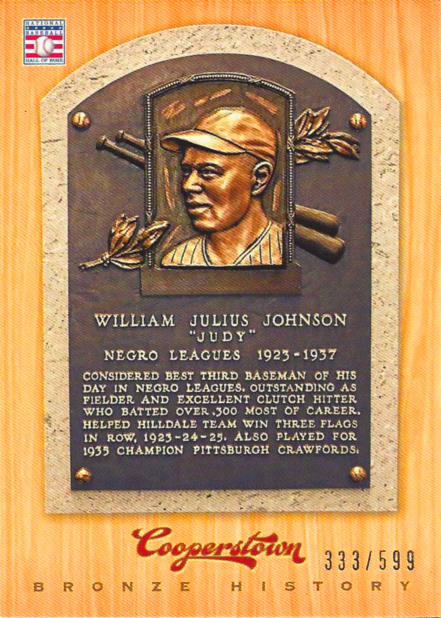 2012 Panini Cooperstown Bronze History