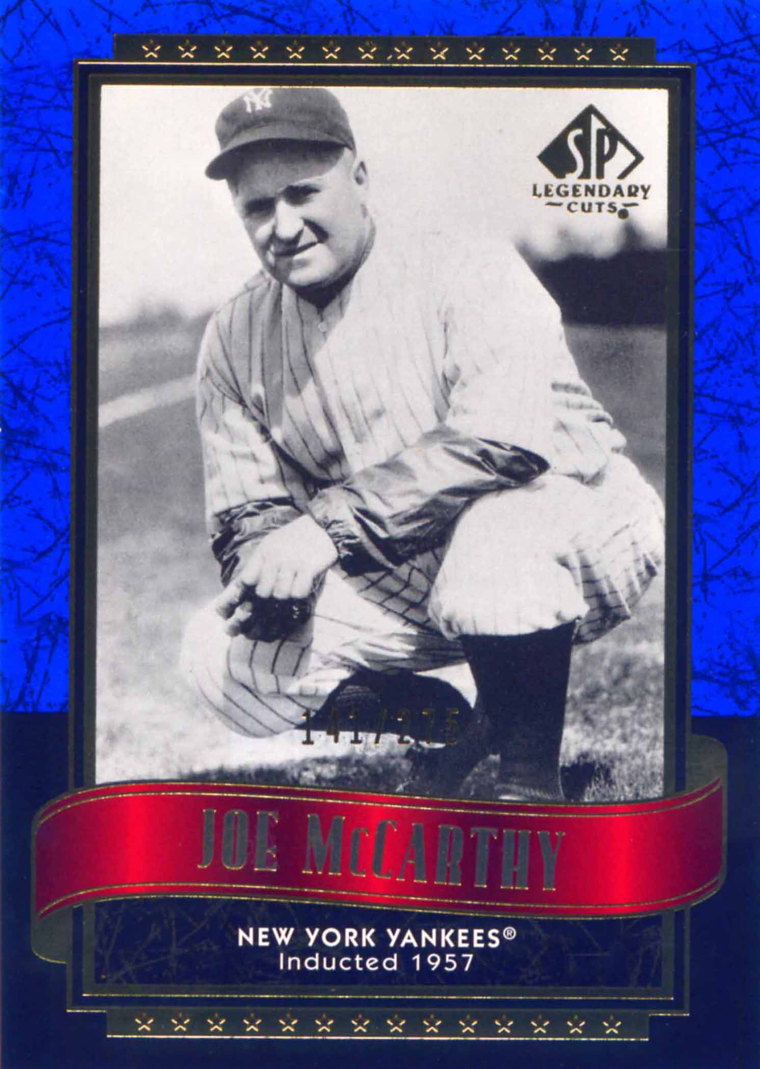 2003 SP Legendary Cuts Blue