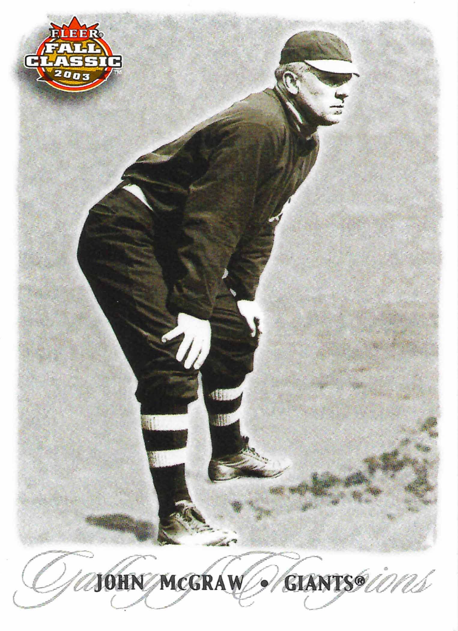 2003 Fleer Fall Classics Gallery of Champions