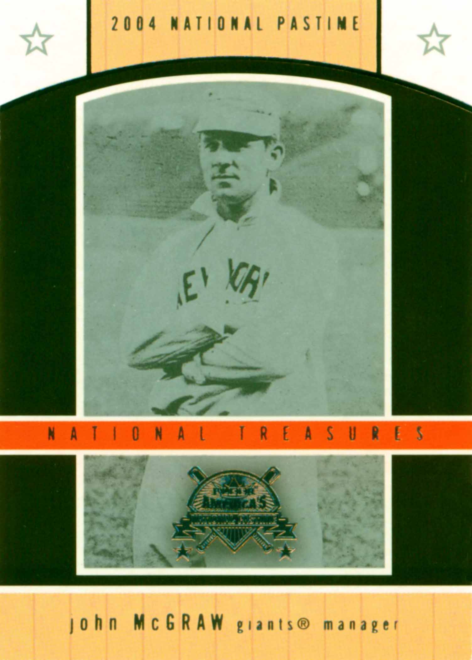 2004 National Pastime National Treasures