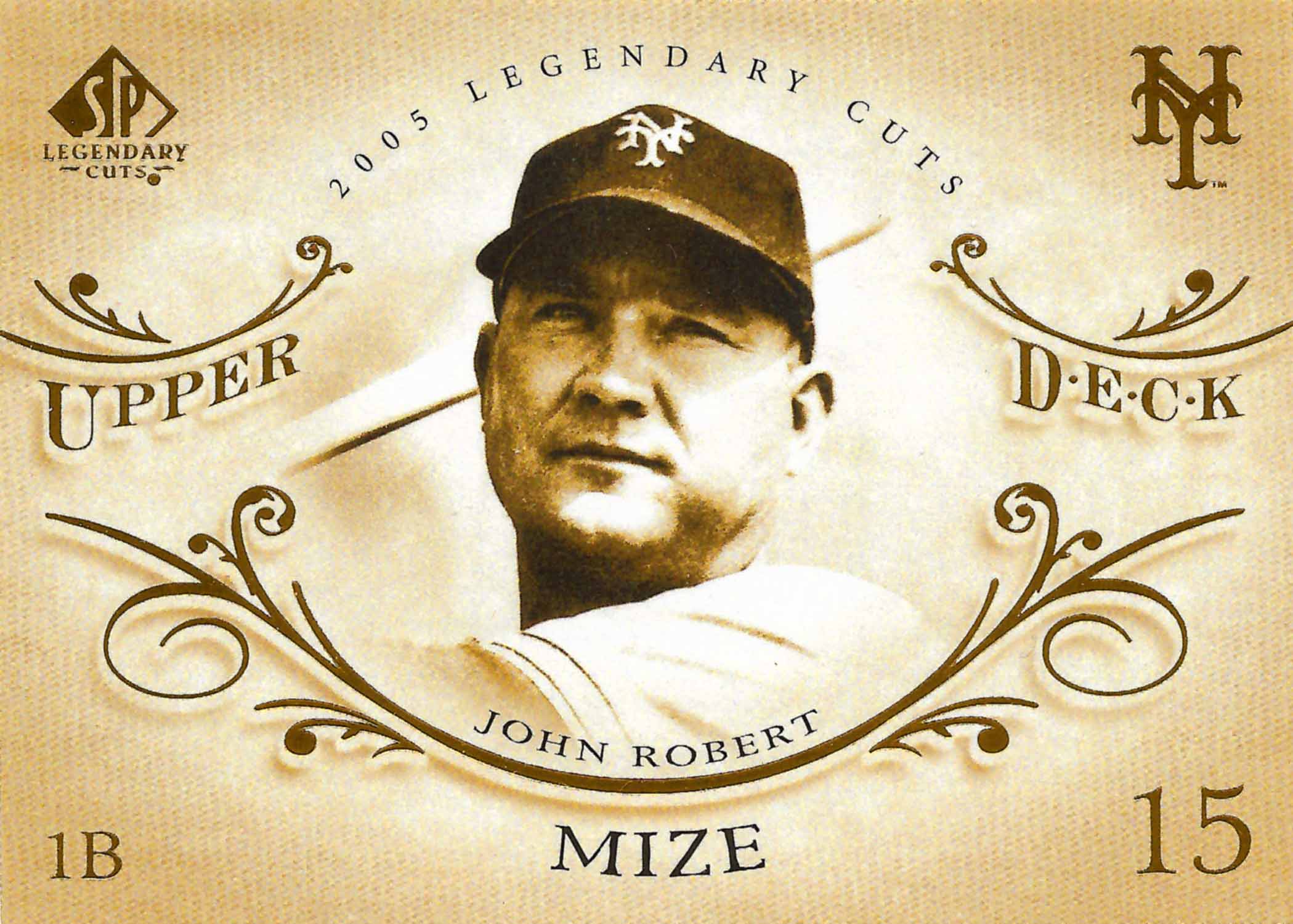 2005 SP Legendary Cuts