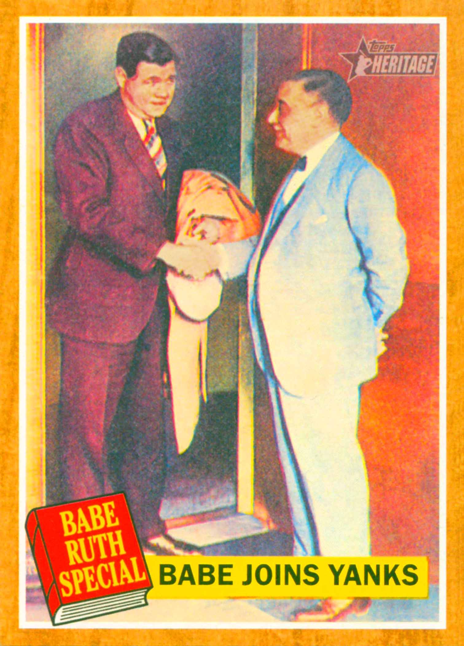 2011 Topps Heritage Babe Ruth Special