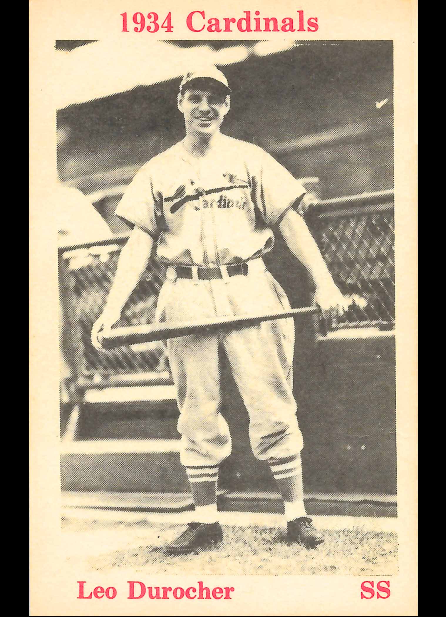 1974 Cardinals 1934 TCMA