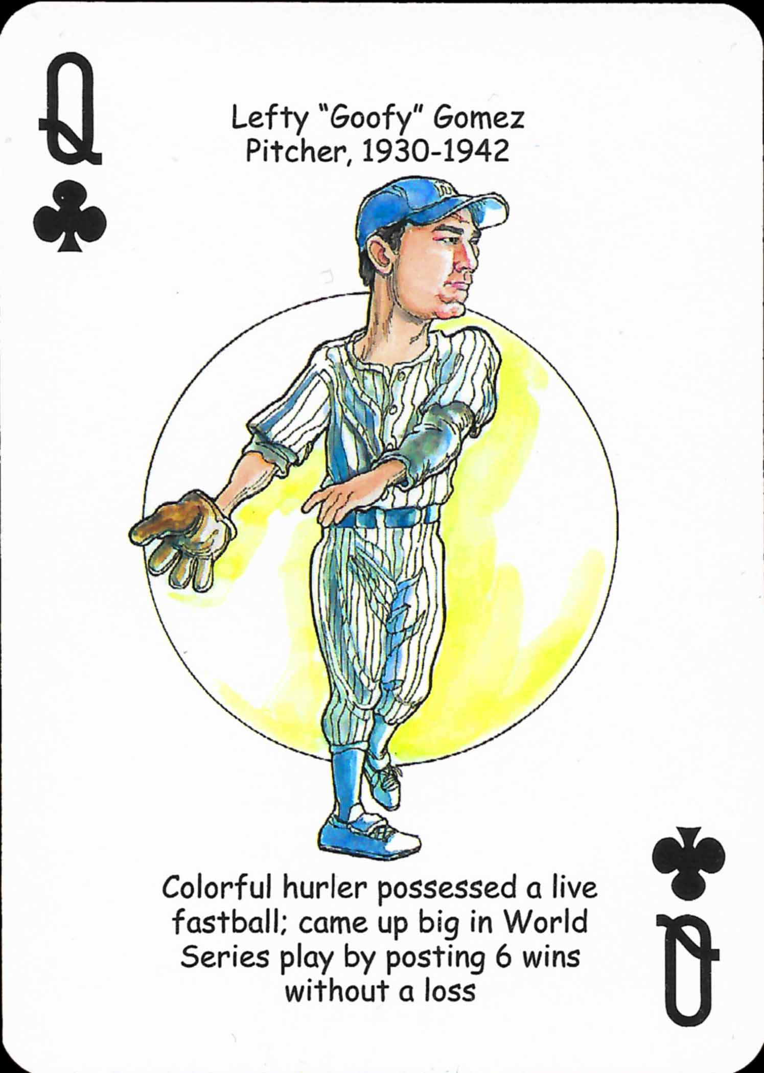 2012 Hero Decks Playing Cards New York Baseball Heroes