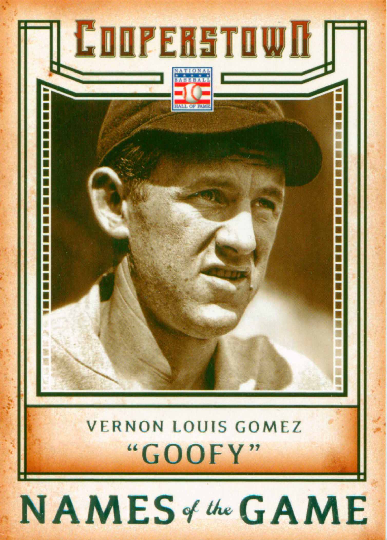 2015 Panini Cooperstown Names of the Game