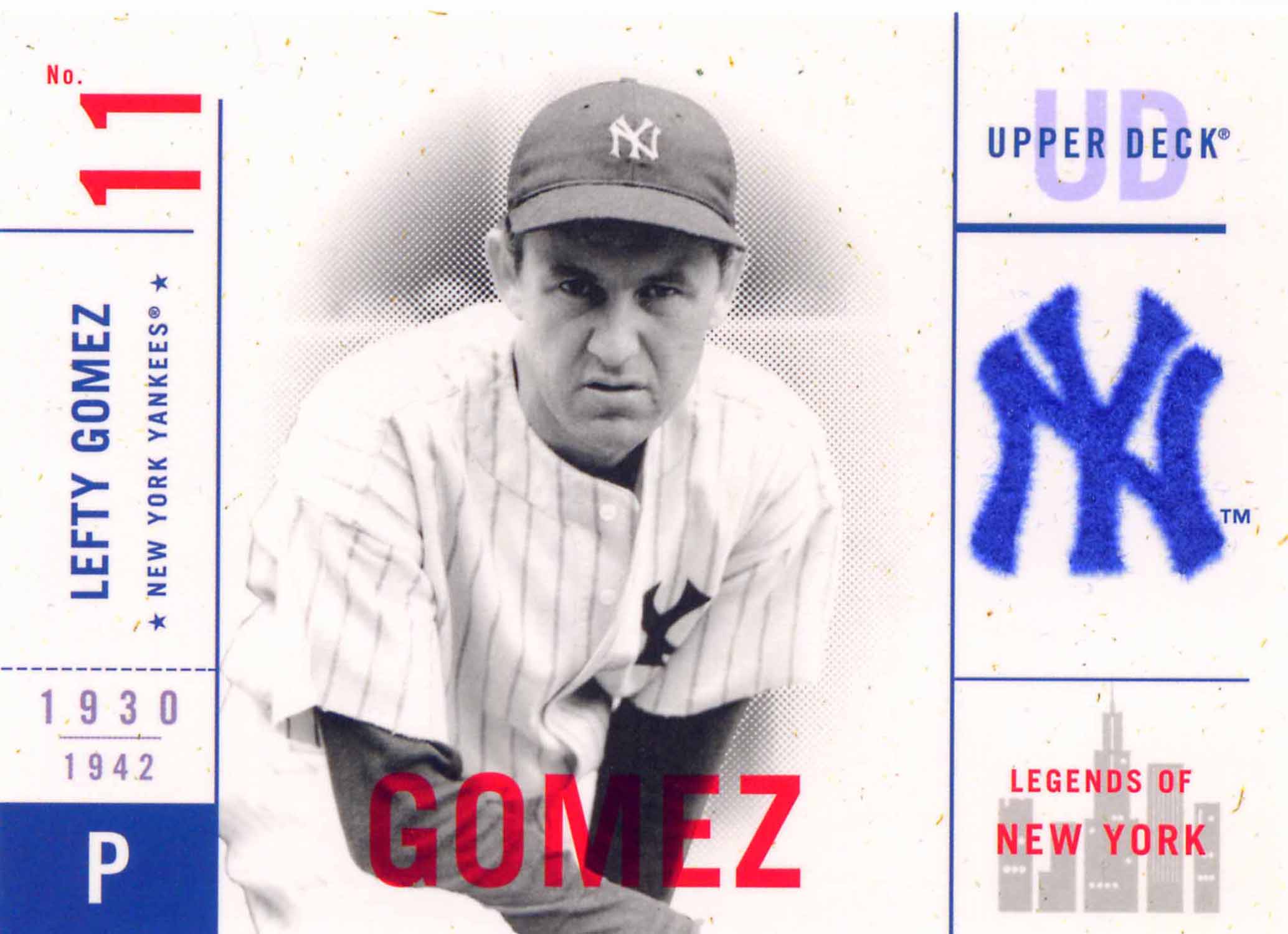 2001 Upper Deck Legends of New York