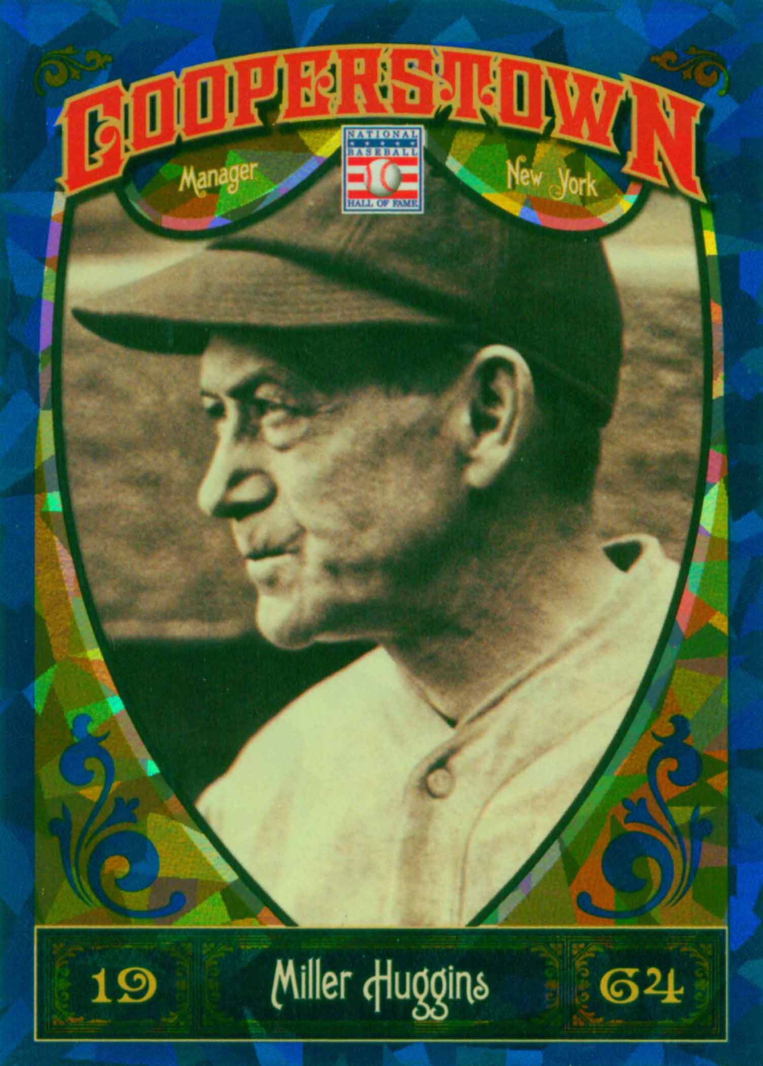 2013 Panini Cooperstown Blue Crystal