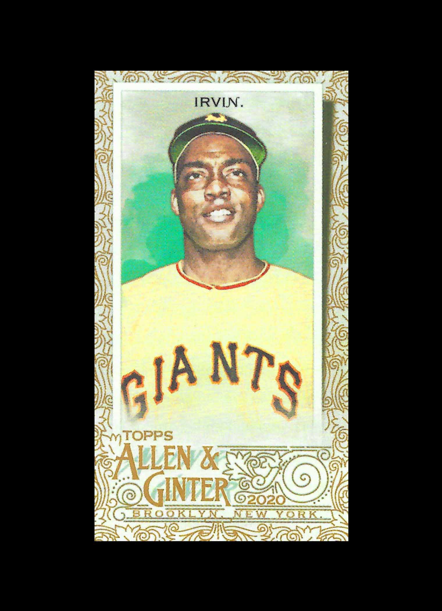 2020 Topps Allen and Ginter Mini Gold Border