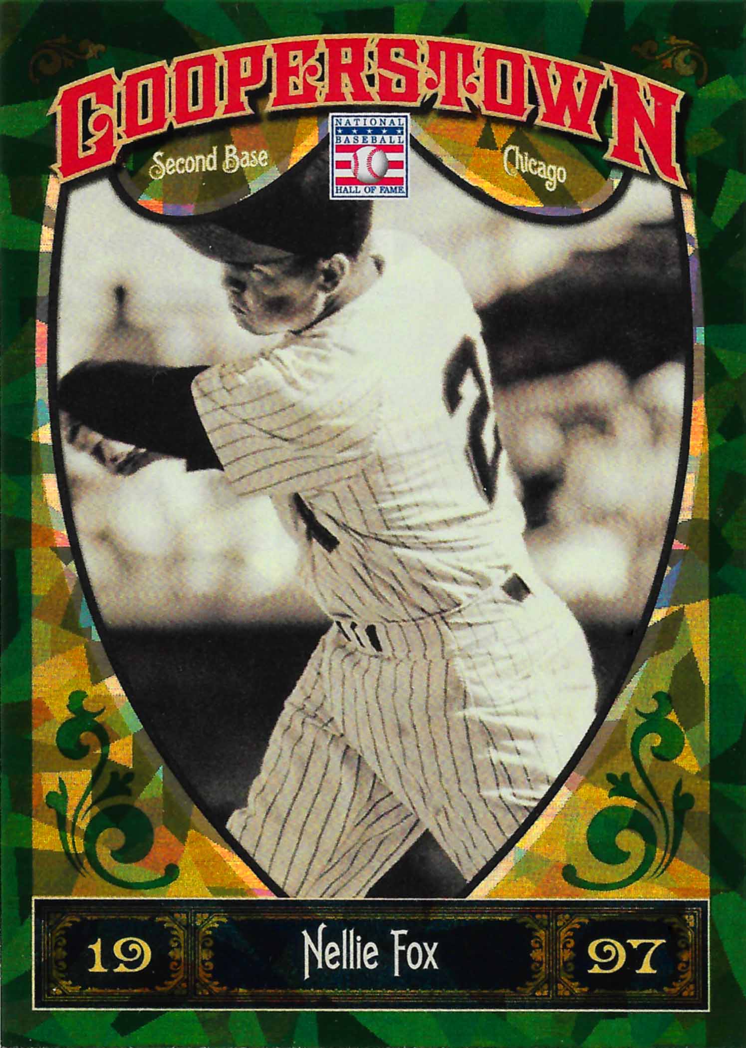 2013 Panini Cooperstown Green Crystal