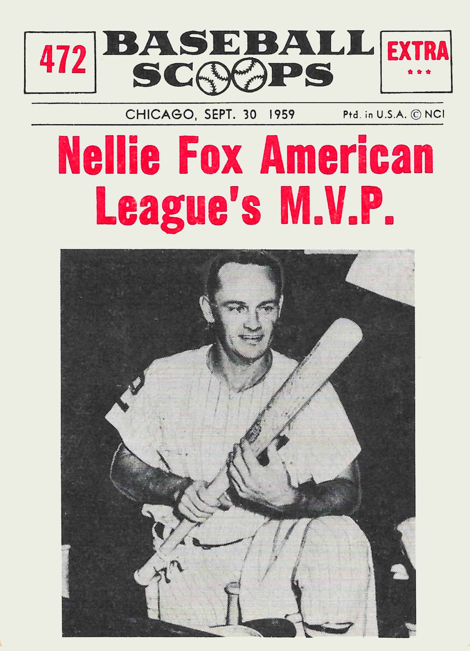 1961 Nu-Card Scoops