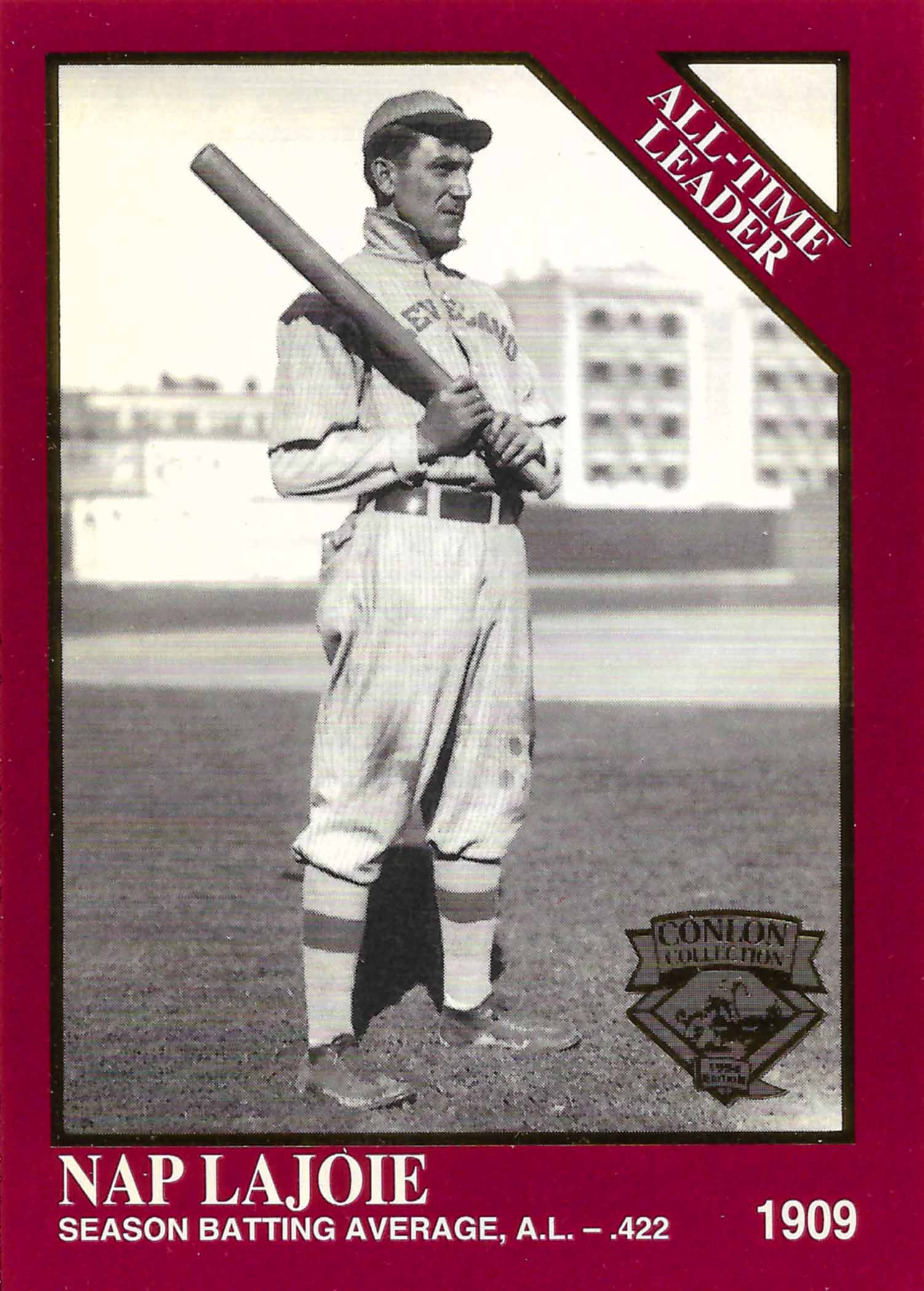 1994 Conlon The Sporting News Burgundy