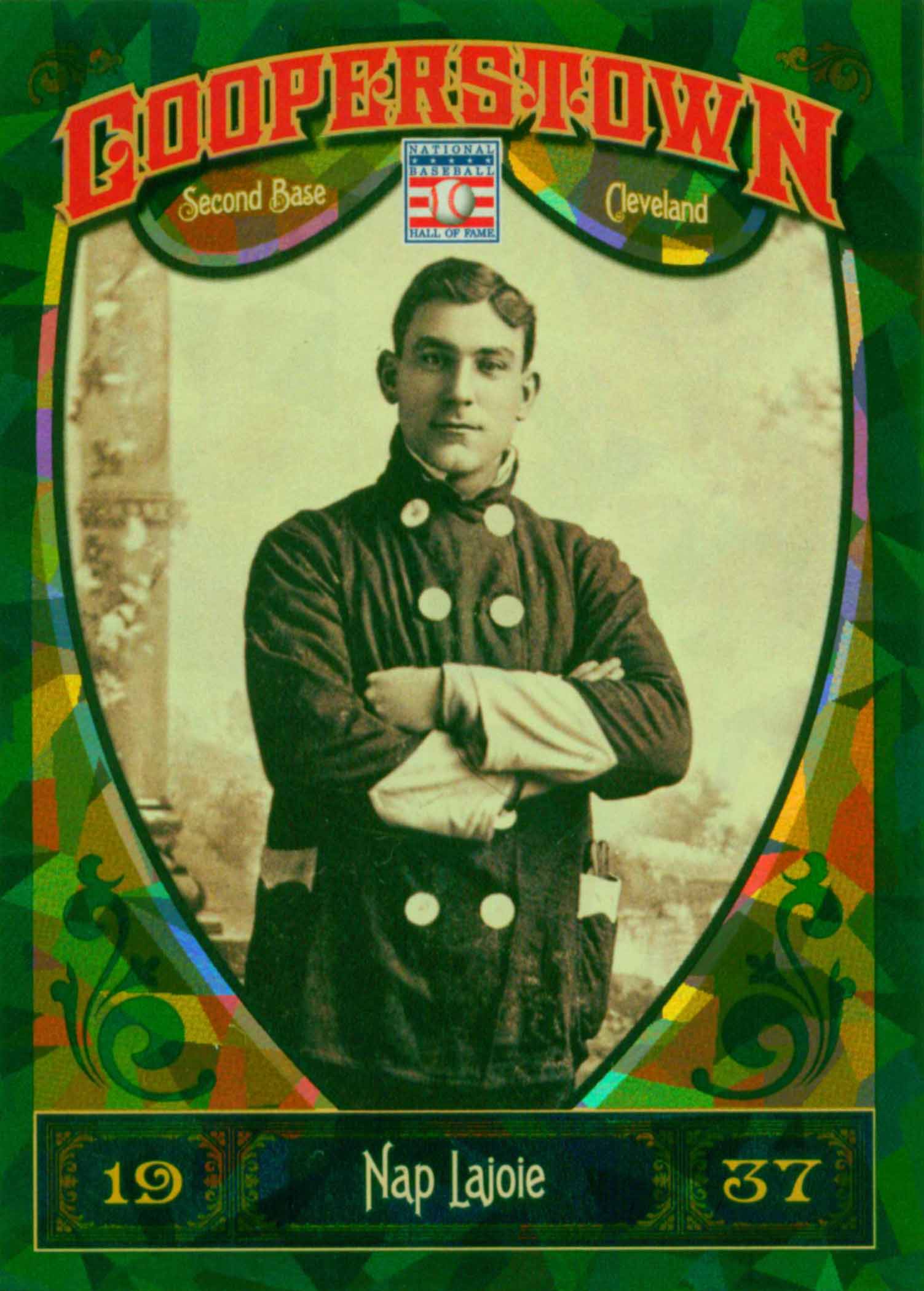 2013 Panini Cooperstown Green Crystal