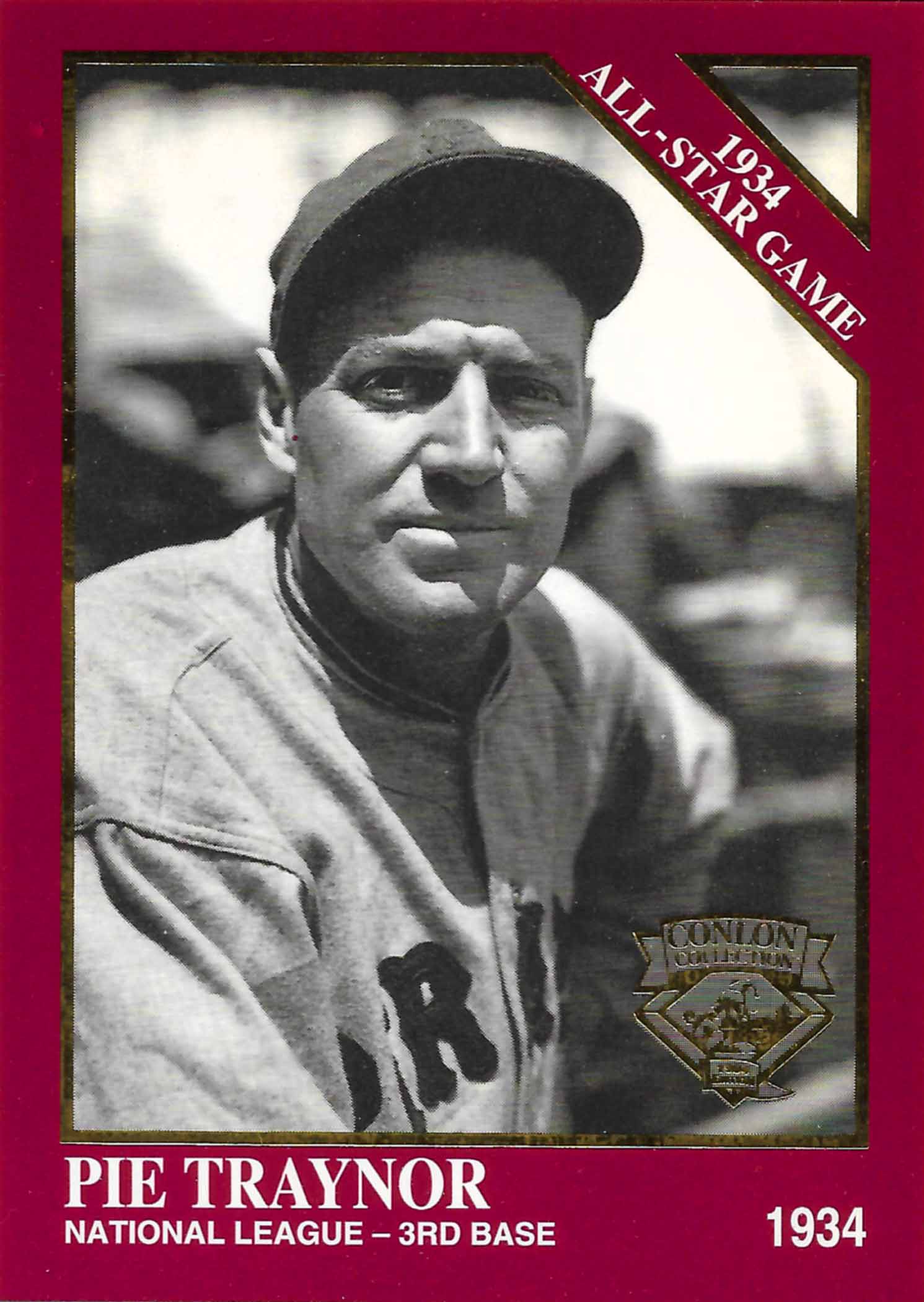 1994 Conlon The Sporting News Burgundy